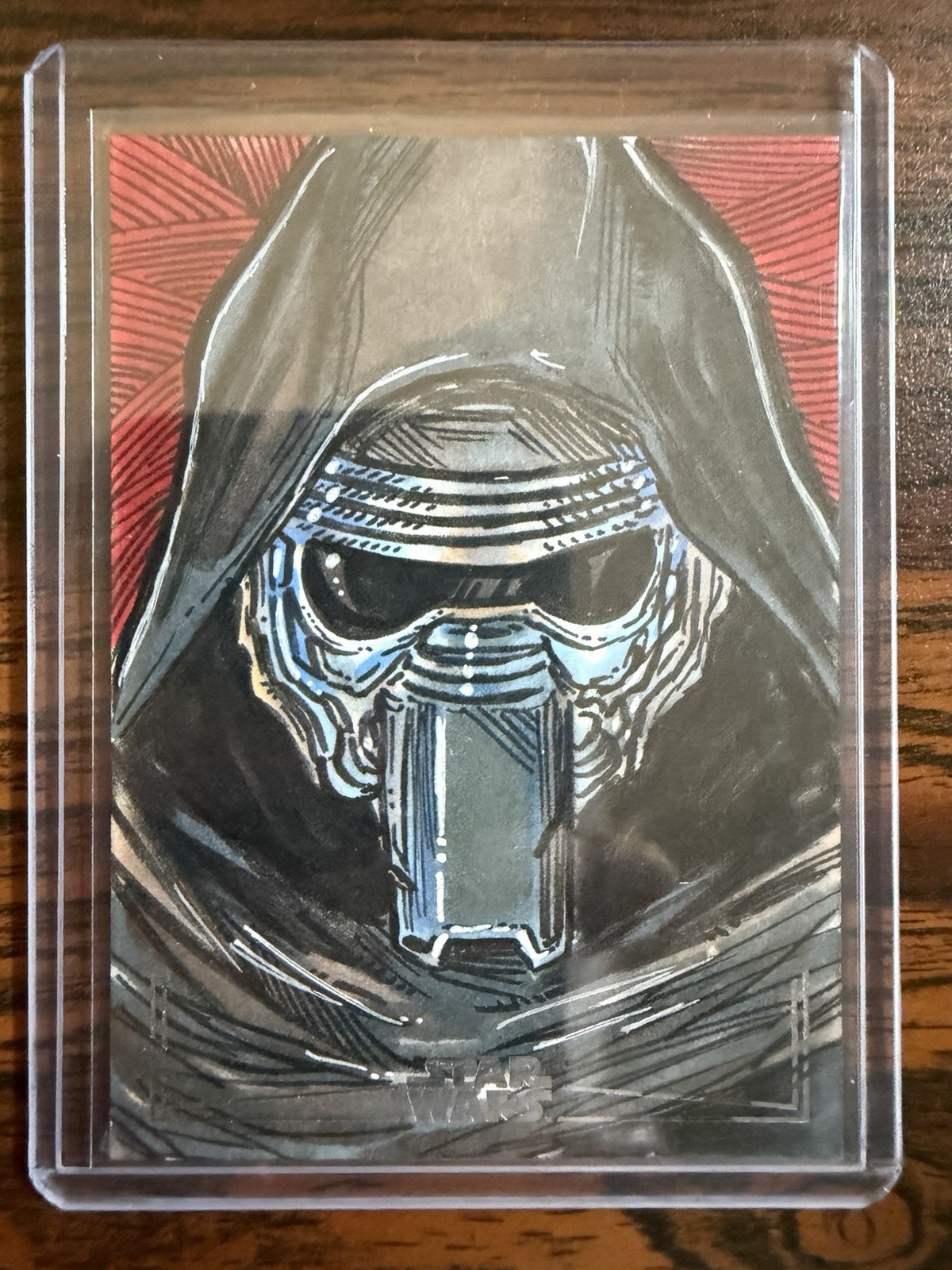 2026 TOPPS CHROME STAR WARS KYLO REN SKETCH 1/1 AUTO