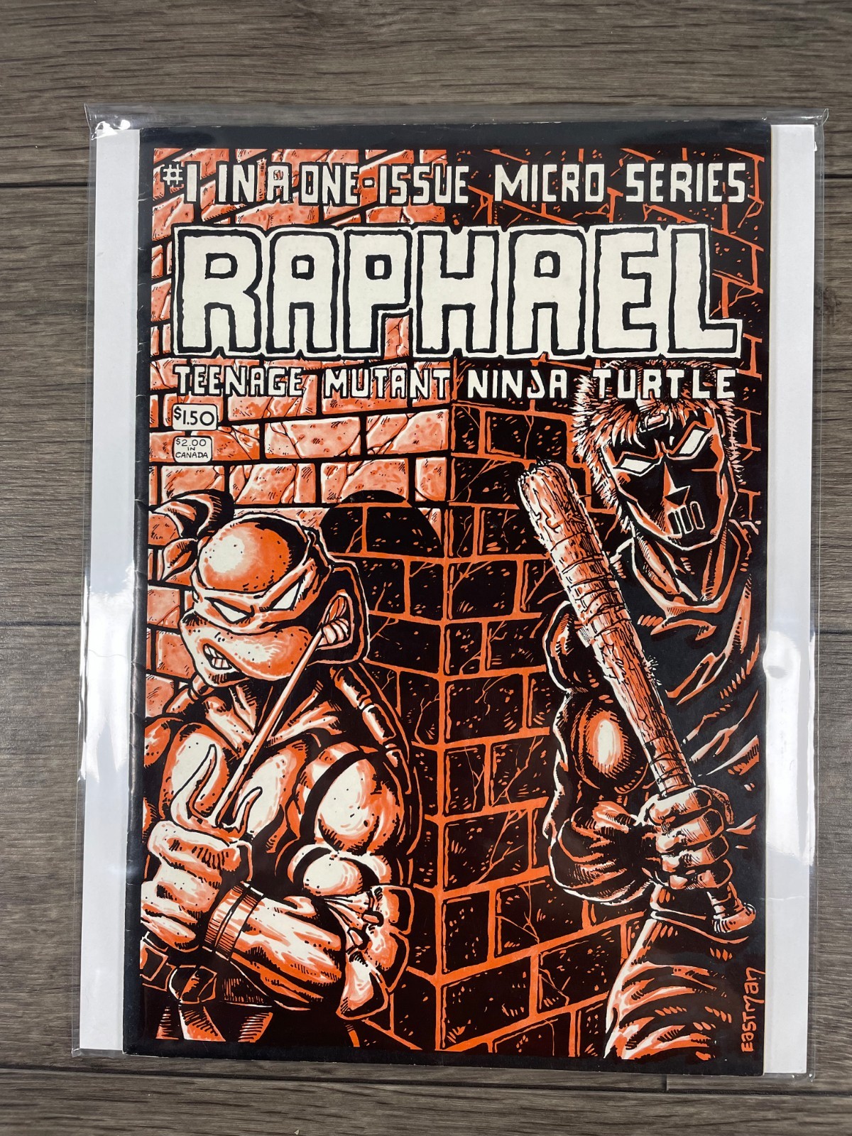 Raphael: Teenage Mutant Ninja Turtle #1- Mirage Studios- 1985