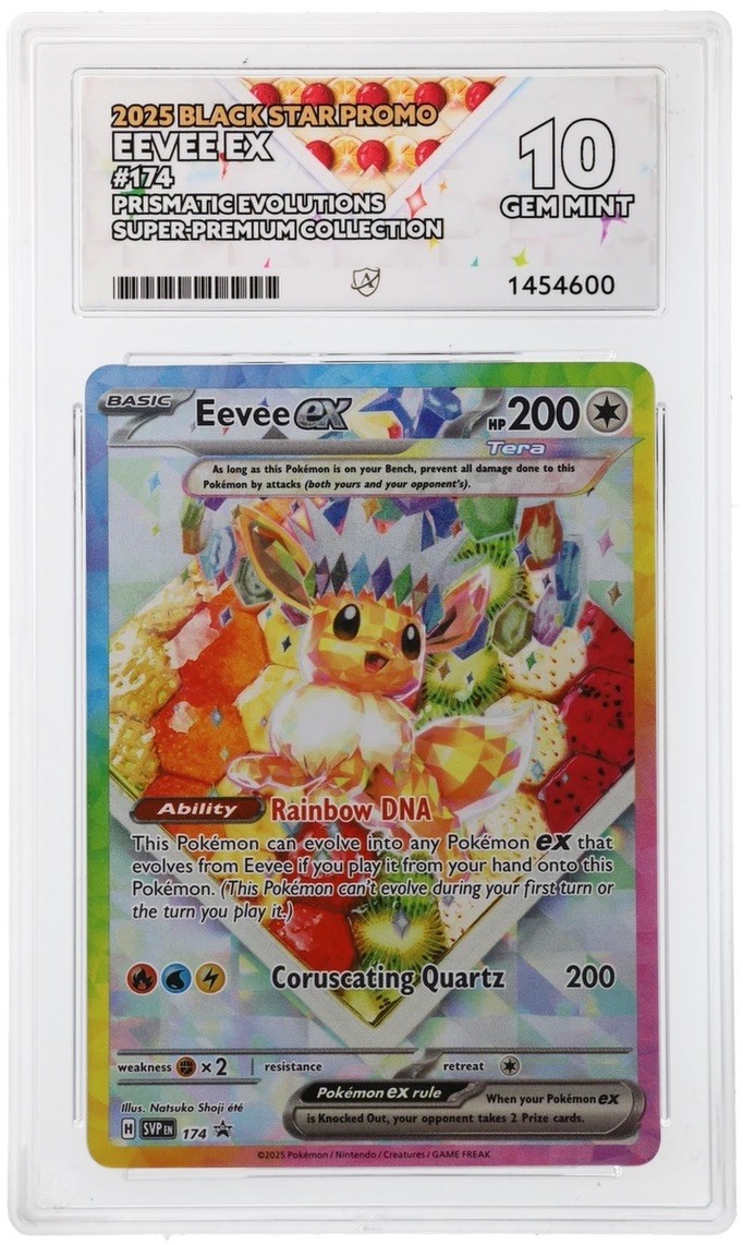 Eevee EX 174 Black Star Promo SPC Prismatic Evolutions ACE Gem Mint 10 🍉