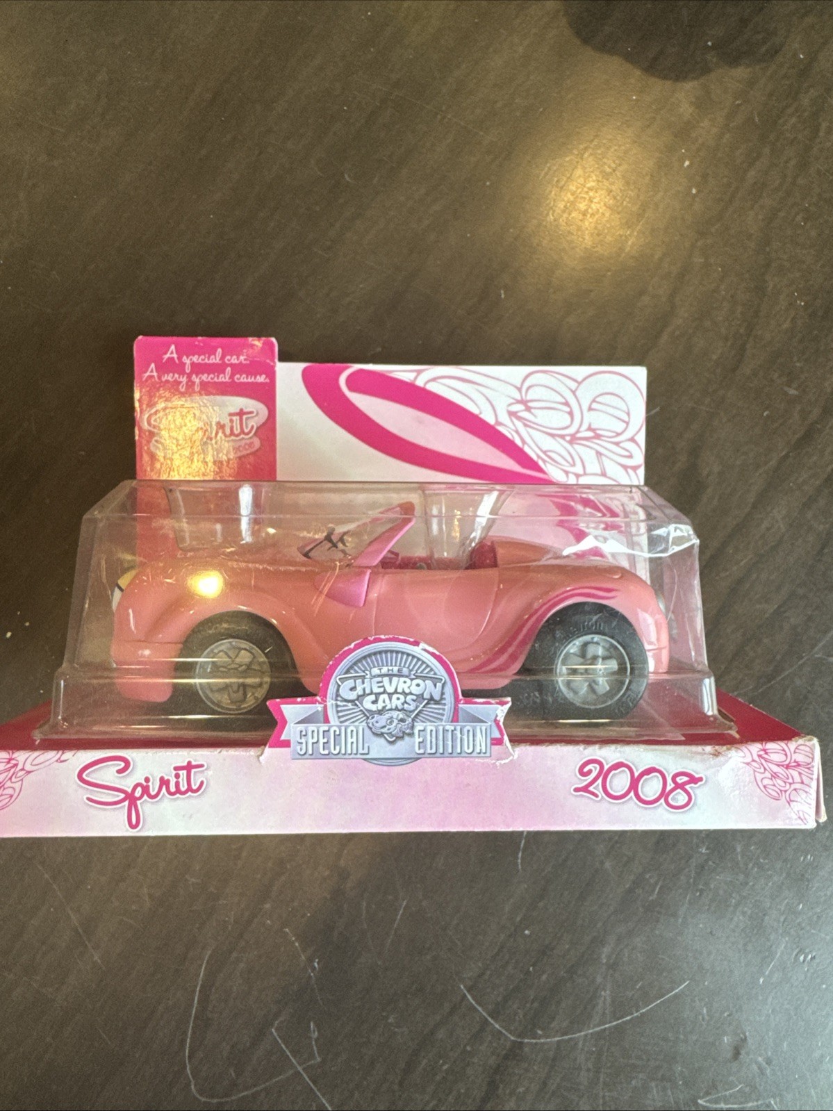 The Chevron Cars Breast Cancer Awareness 2008 Spirit Collectible Car The Chevron Cars Breast Cancer Awareness 2008 Spirit Collectible Car