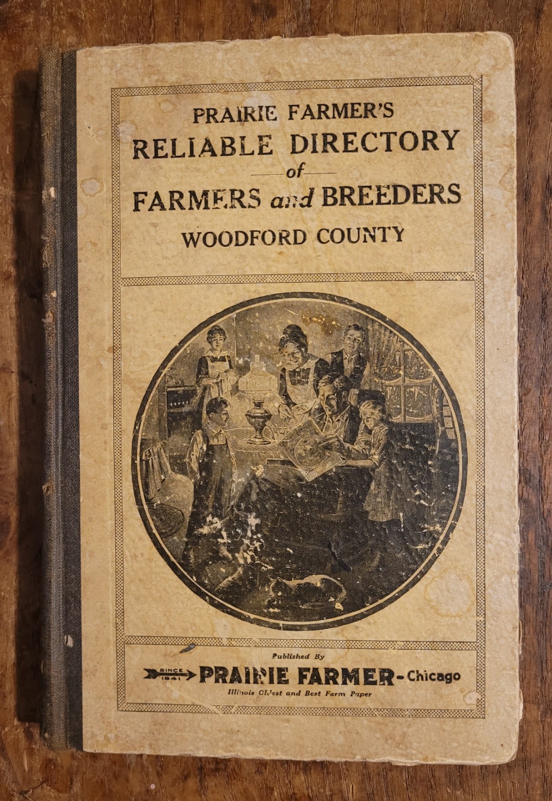 1917 Prairie Farmer's Farmers Breeders Woodford County,  Eureka El Paso Metamora