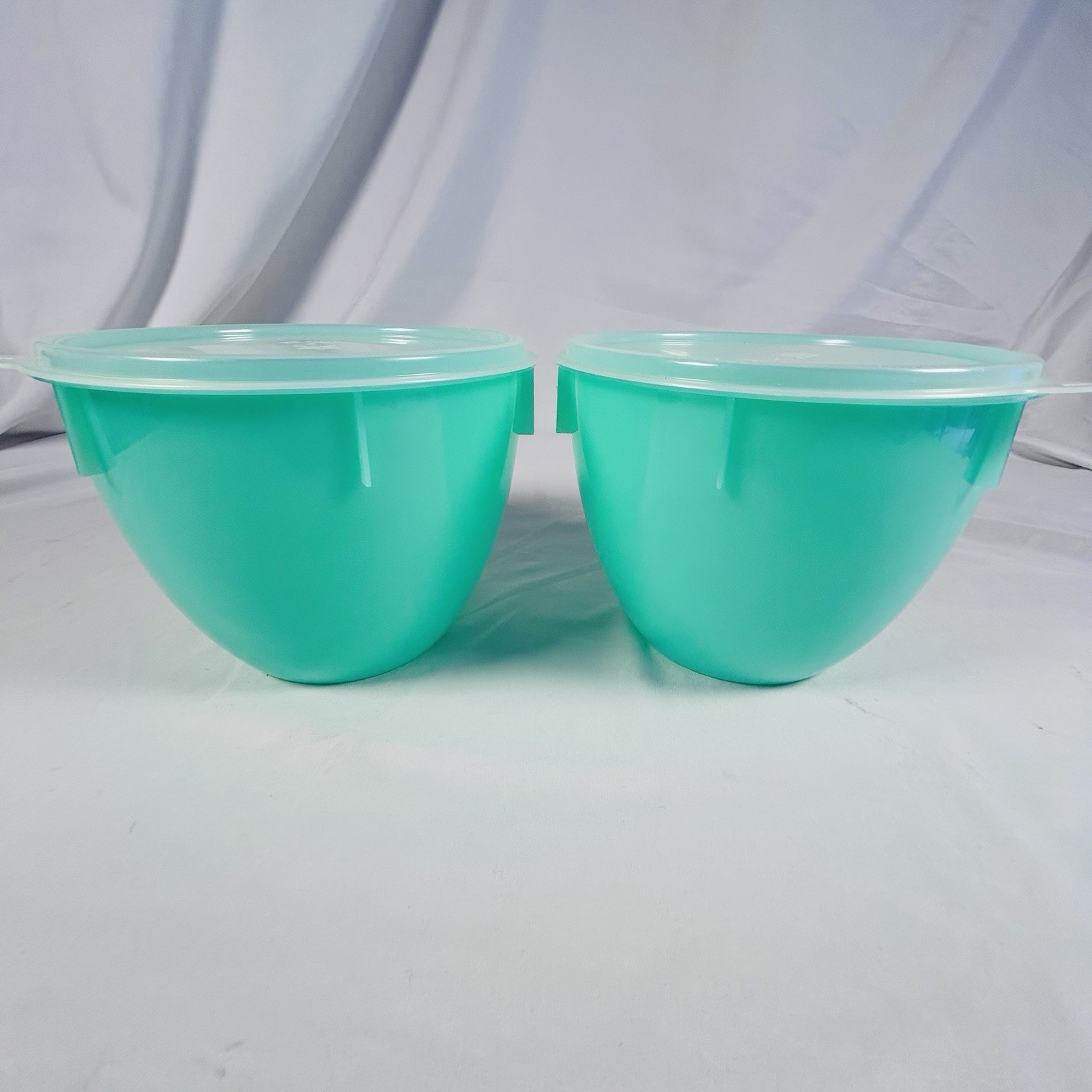 Eagle Super Seal Jadeite Lettuce Keeper Storage Bowls & Lids Bottom Spikes