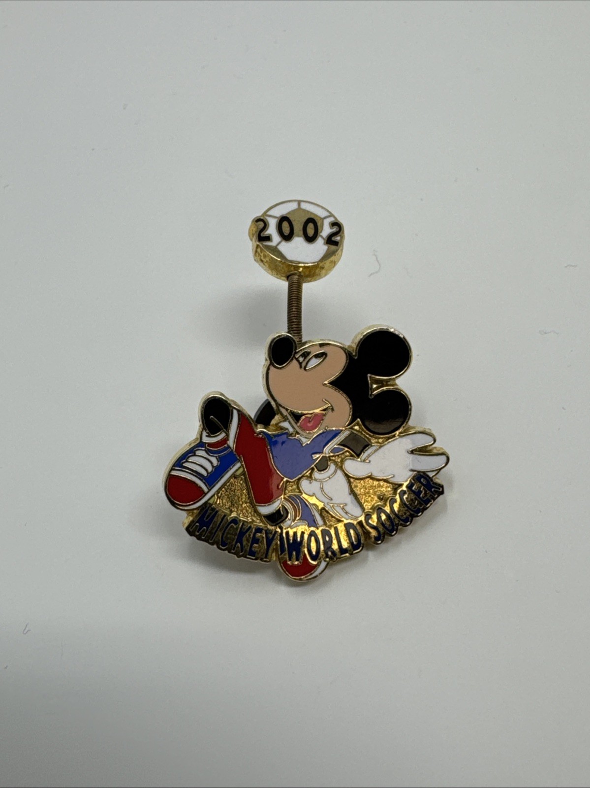 Mickey World Soccer Series 2002 Spring Disney Pin 12581 