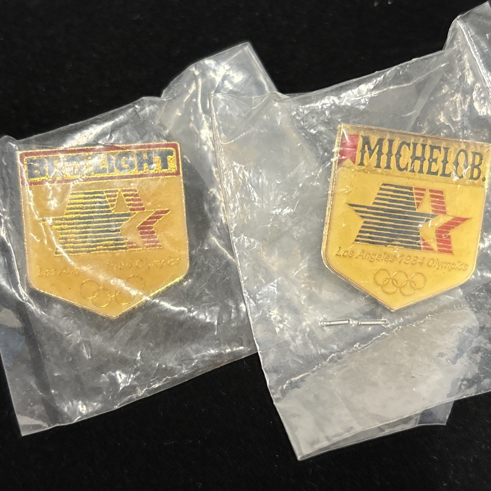 1984 Olympic Pin Lot Beer Company Summer Bud Light Michelob 1” 1984 Olympic Pin Lot Beer Company Summer Bud Light Michelob 1”