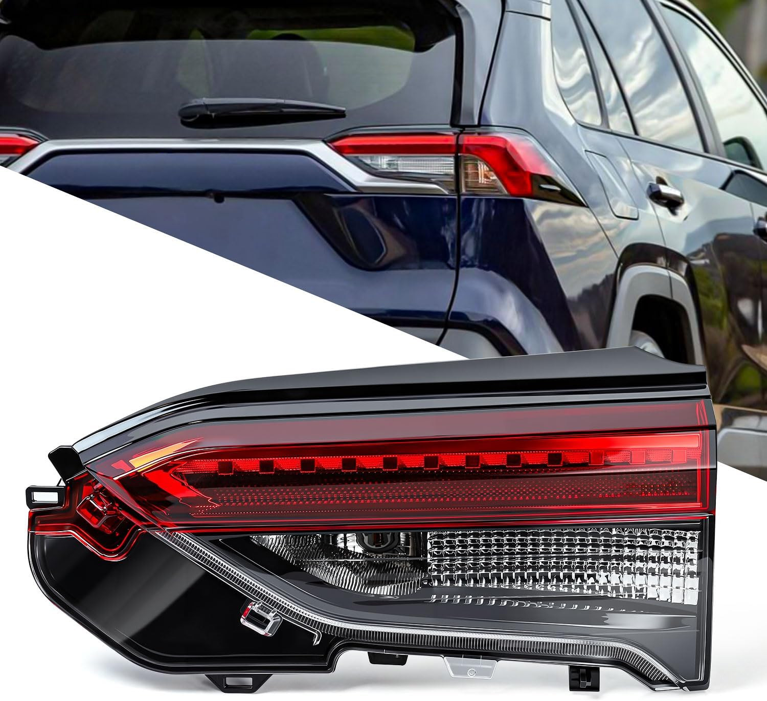 Tail Light Cover for Toyota RAV4 - Inner Rear Tail Lights Compatible with Toyota