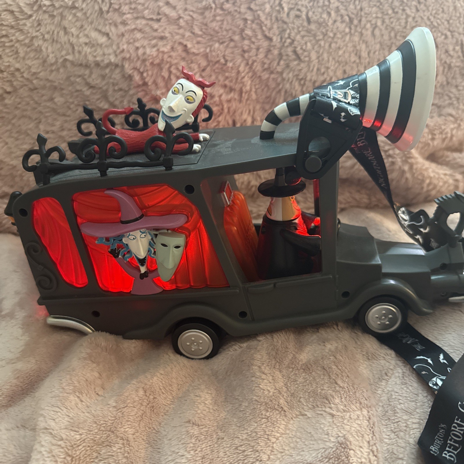 2023 Disney Parks Nightmare Before Christmas Mayors Car Popcorn Bucket Lights Up 2023 Disney Parks Nightmare Before Christmas Mayors Car Popcorn Bucket Lights Up
