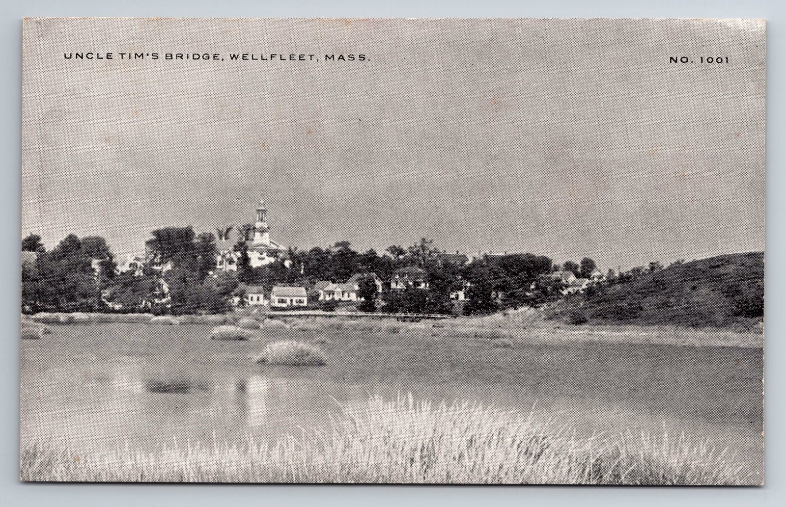 MA, Wellfleet, Uncle Tim\'s Bridge, Vintage Postcard