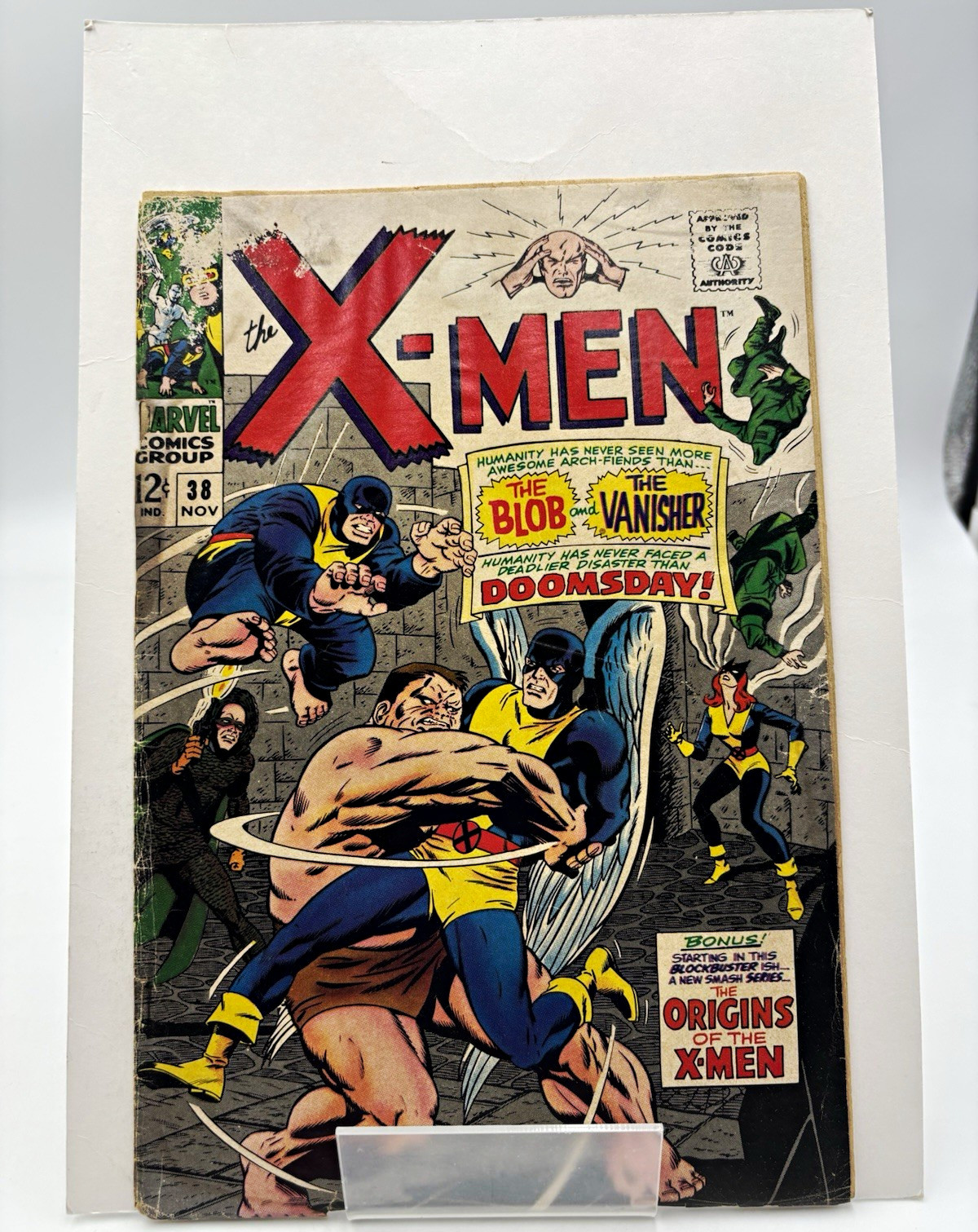 Marvel Comics The X-Men #38 Silver Age Single Issue Stan Lee Dan Adkins