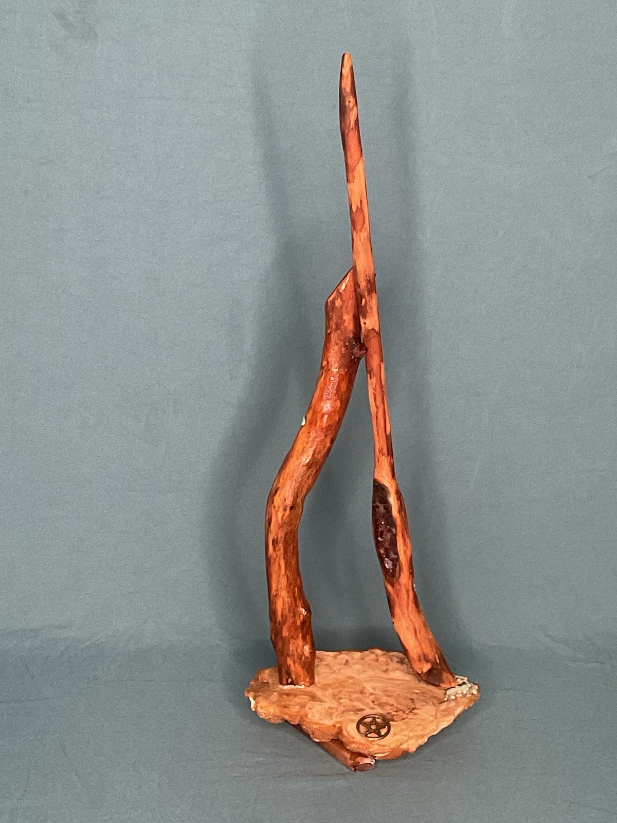 Handmade Oak Wood Magic Wand - No Base Included, Natural Rustic Wand Handmade Oak Wood Magic Wand - No Base Included, Natural Rustic Wand