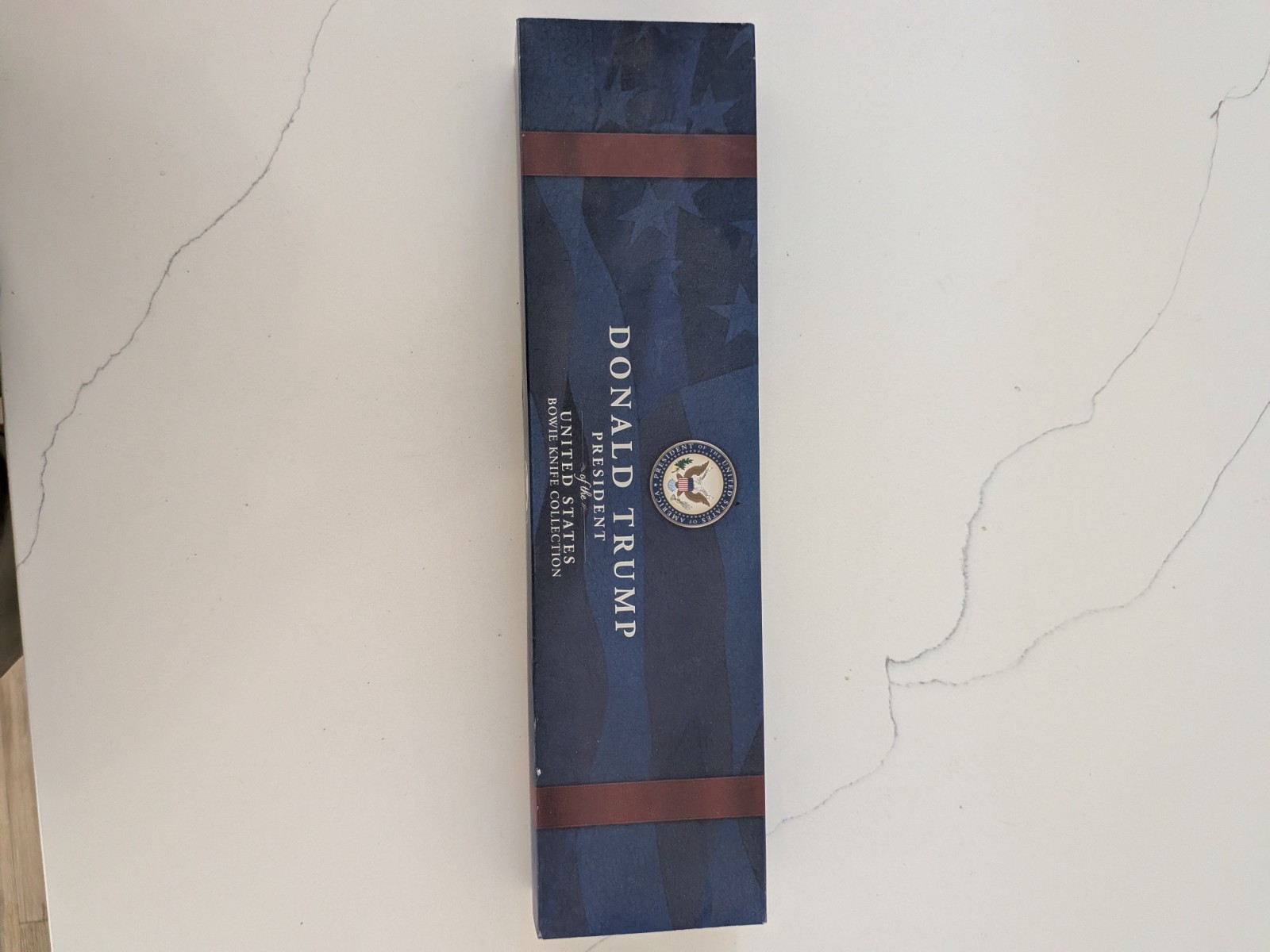 American Mint Donald Trump commemorative Bowie knife