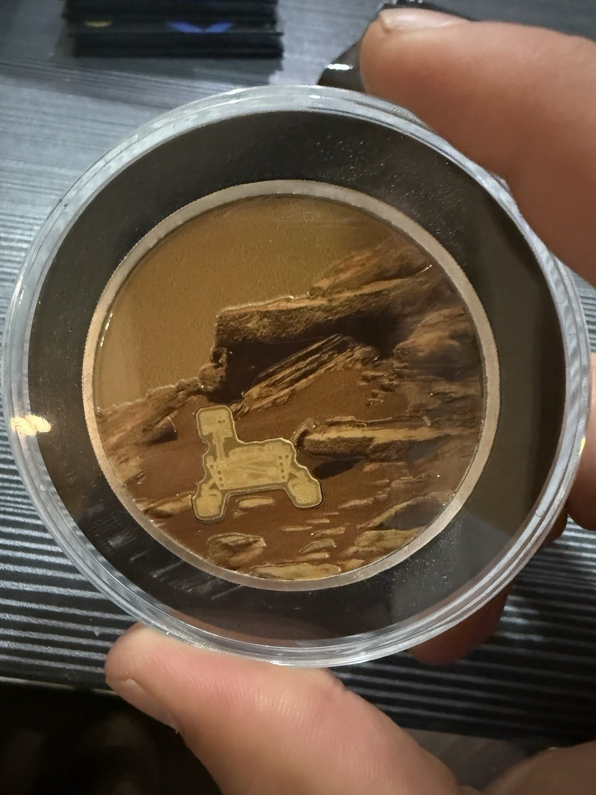 Lucky Rips Cosmic Vault Series 9 Perseverance Rover 5 oz Silver 2g Gold #058/120 Lucky Rips Cosmic Vault Series 9 Perseverance Rover 5 oz Silver 2g Gold #058/120