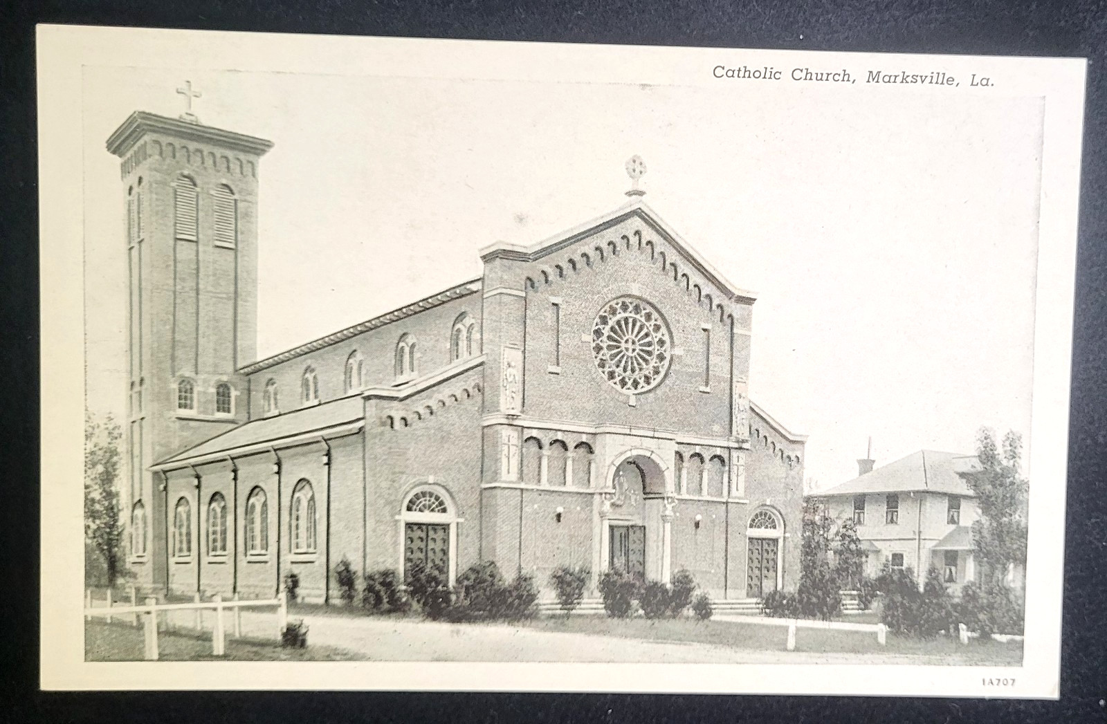 VTG 1931 MARKSVILLE LA PC CATHOLIC CHURCH Teich Archives MINT *