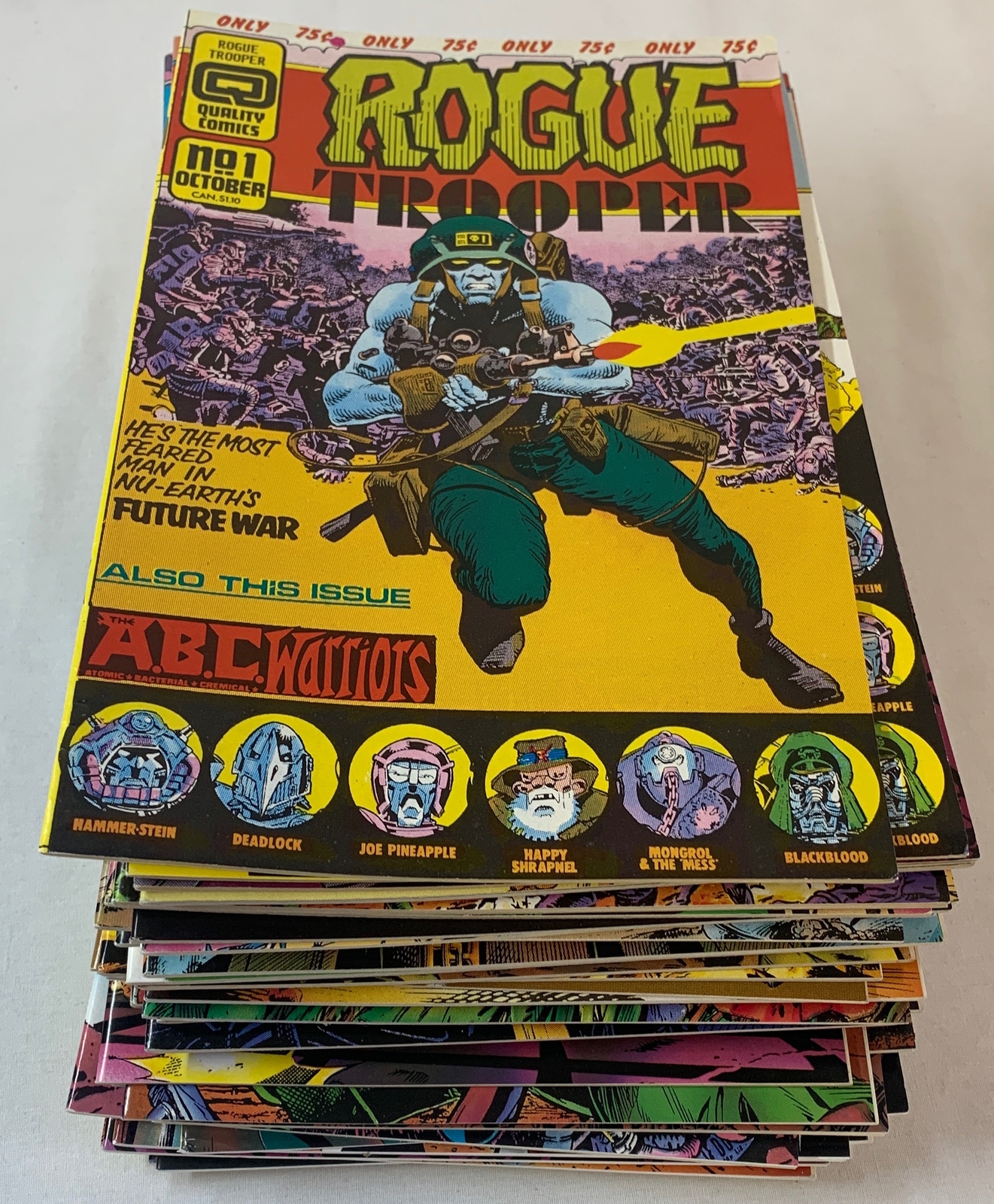 1986 Quality ROGUE TROOPER #1-49 ~ FULL SET 1986 Quality ROGUE TROOPER #1-49 ~ FULL SET