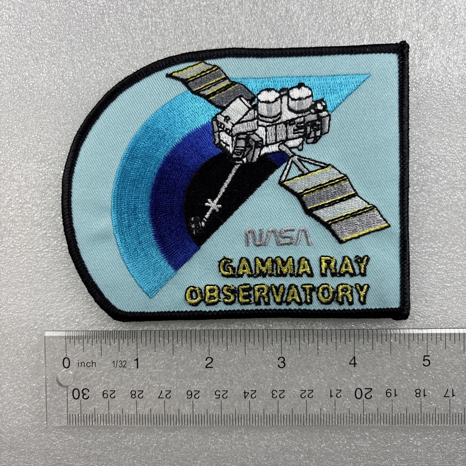 NASA Compton Gamma Ray Observatory (CGRO) mission patch