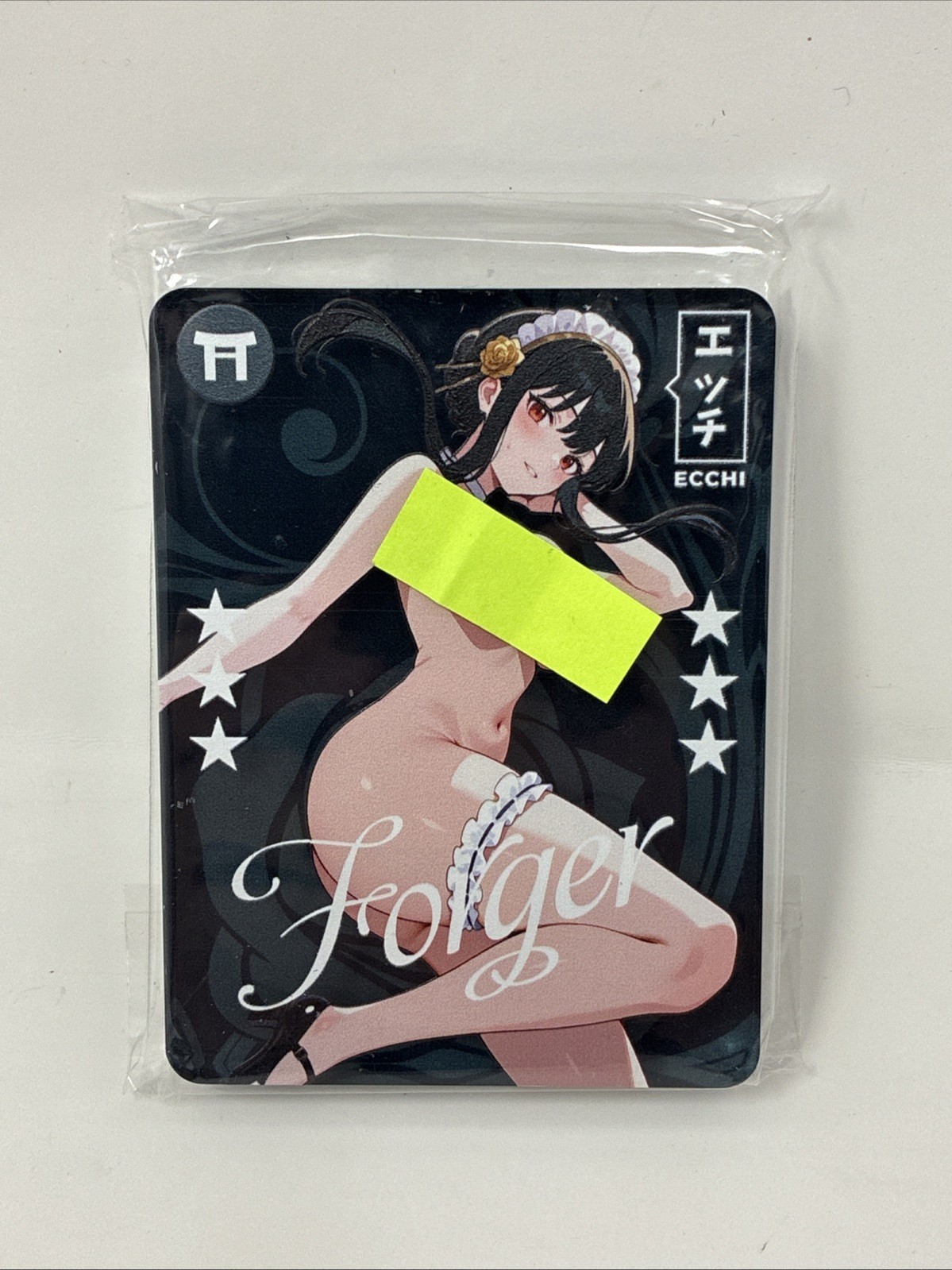 The Otaku Box Forger Signature Relic ECCHI Ver. Thick card