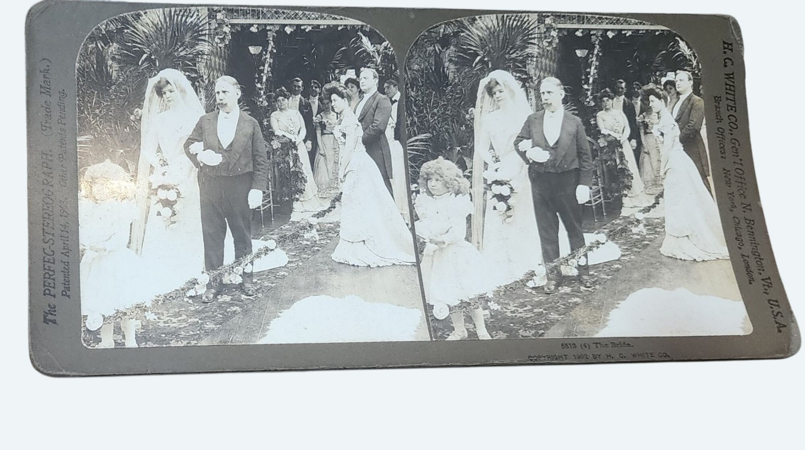 Antique Photography 1902 H.C. White Co. Stereoview \