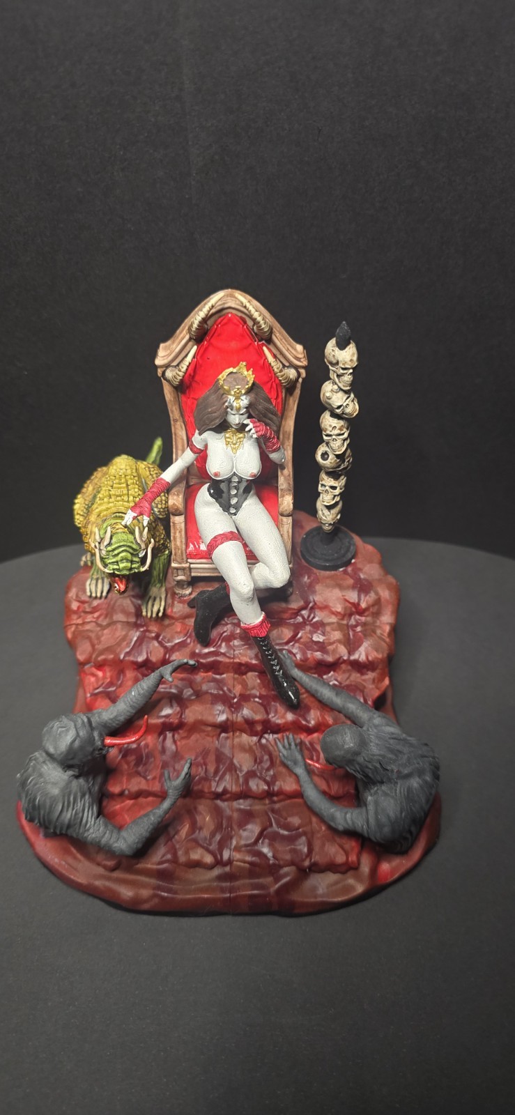 The Mistress Queen Of Hell 3D Resin Printed And Hand-painted