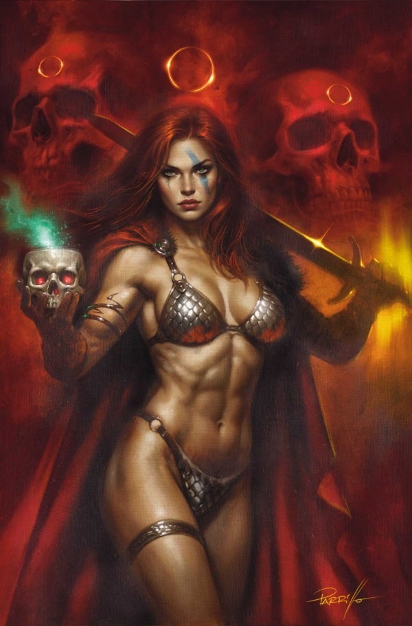RED SONJA SHE DEVIL WITH A SWORD #6 - LUCIO PARRILLO COVER J INC 1:15 VIRGIN