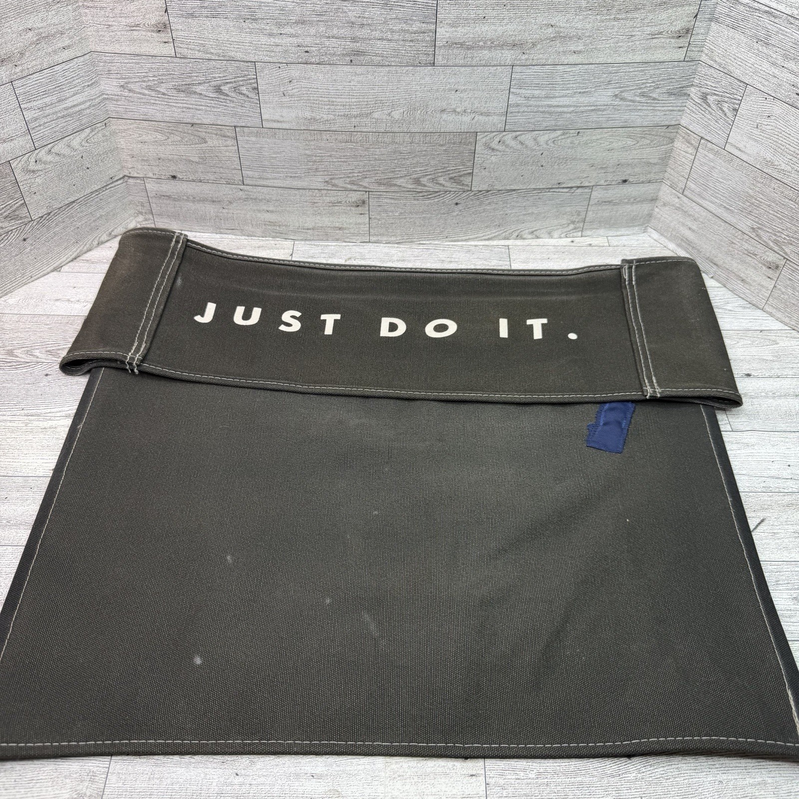 Vintage Nike Director Chair Back Seat Rest Just Do It Canvas READ**