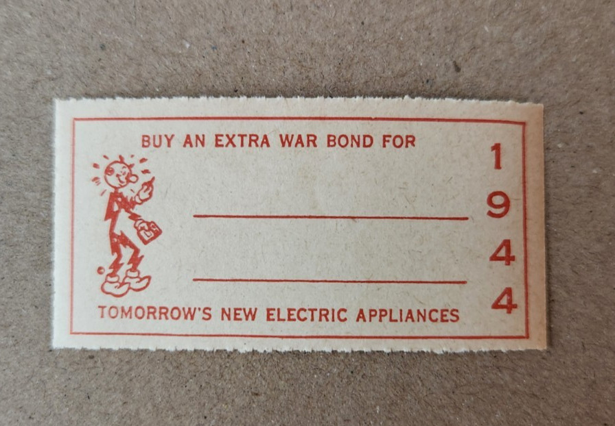 Reddy Kilowatt Canning Label 1944  -  82 Years Old