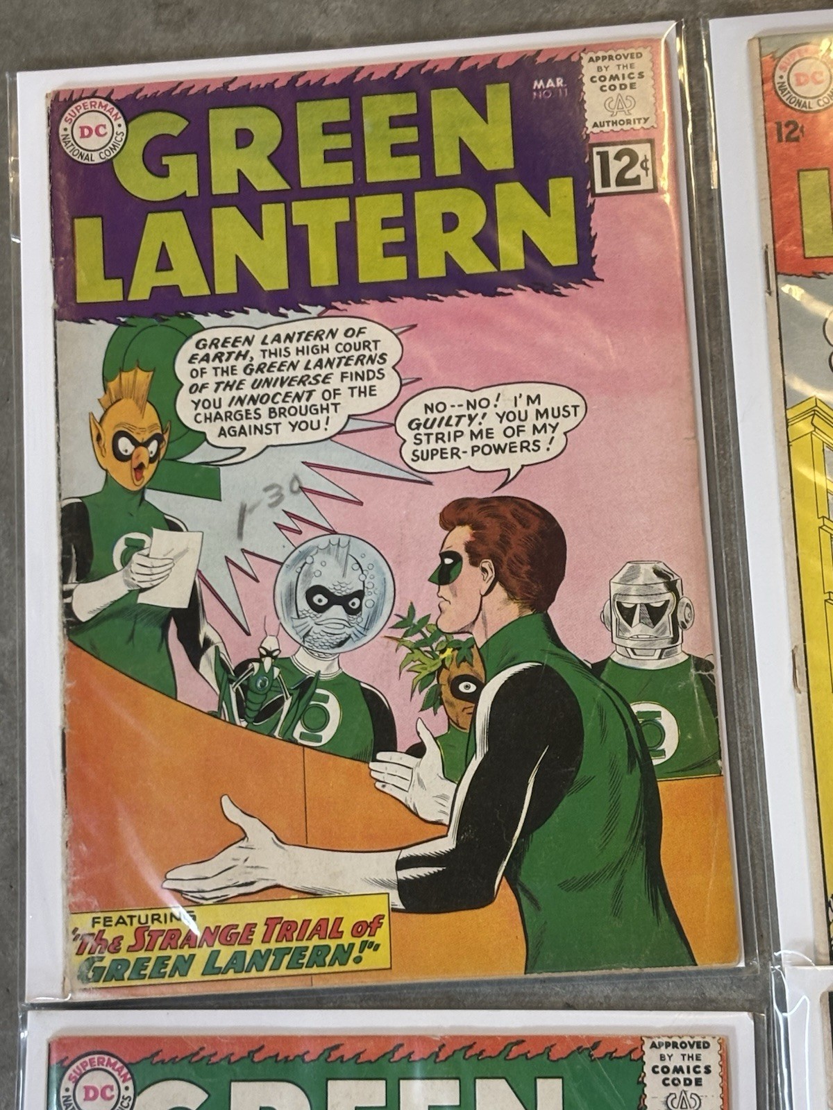 Silver Age Green Lantern Comic Book Lot Issues 11 19 20 22 27 28 G-Vg or Better 