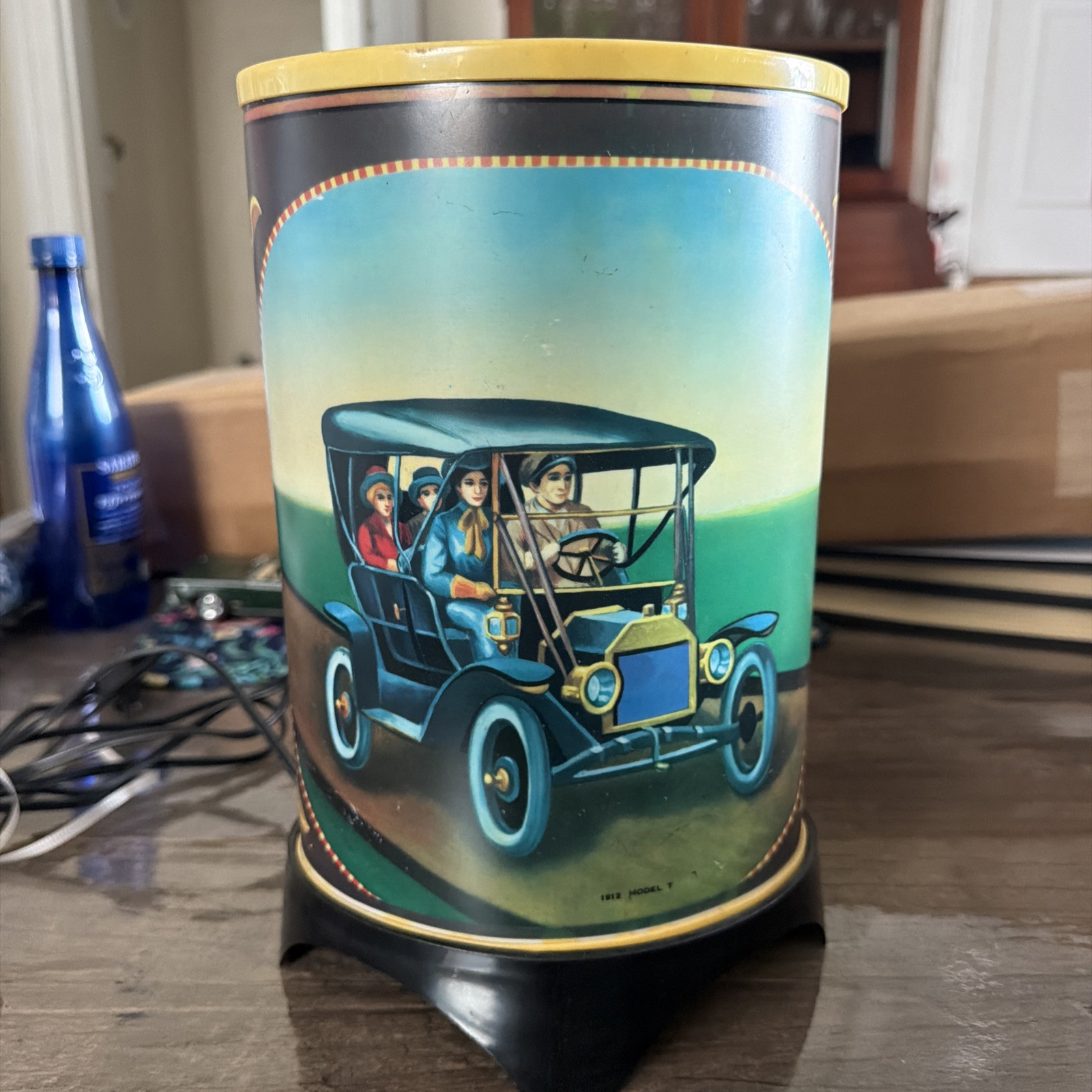 Vntg Lighted Motion Lamp Light Ford 1912 Model T & 1914 Stutz Bearcat