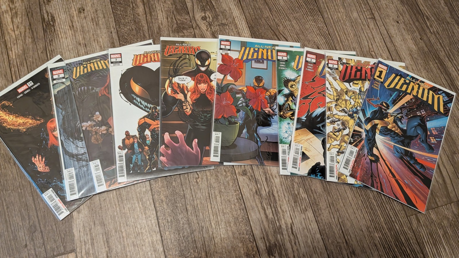All New Venom 1-10 250-262 full set Mary Jane Al Ewing Queen in Black