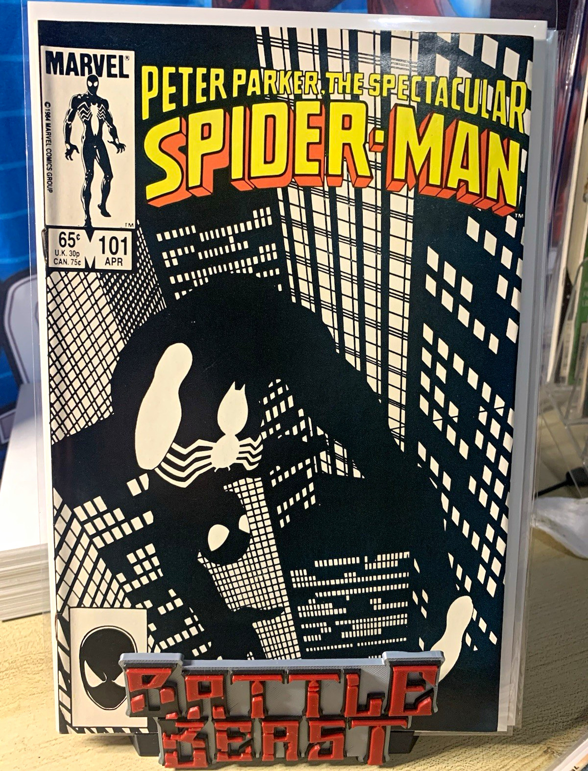Marvel Comics Peter Parker, The Spectacular Spider-Man #101 (1985) Mantlo Marvel Comics Peter Parker, The Spectacular Spider-Man #101 (1985) Mantlo