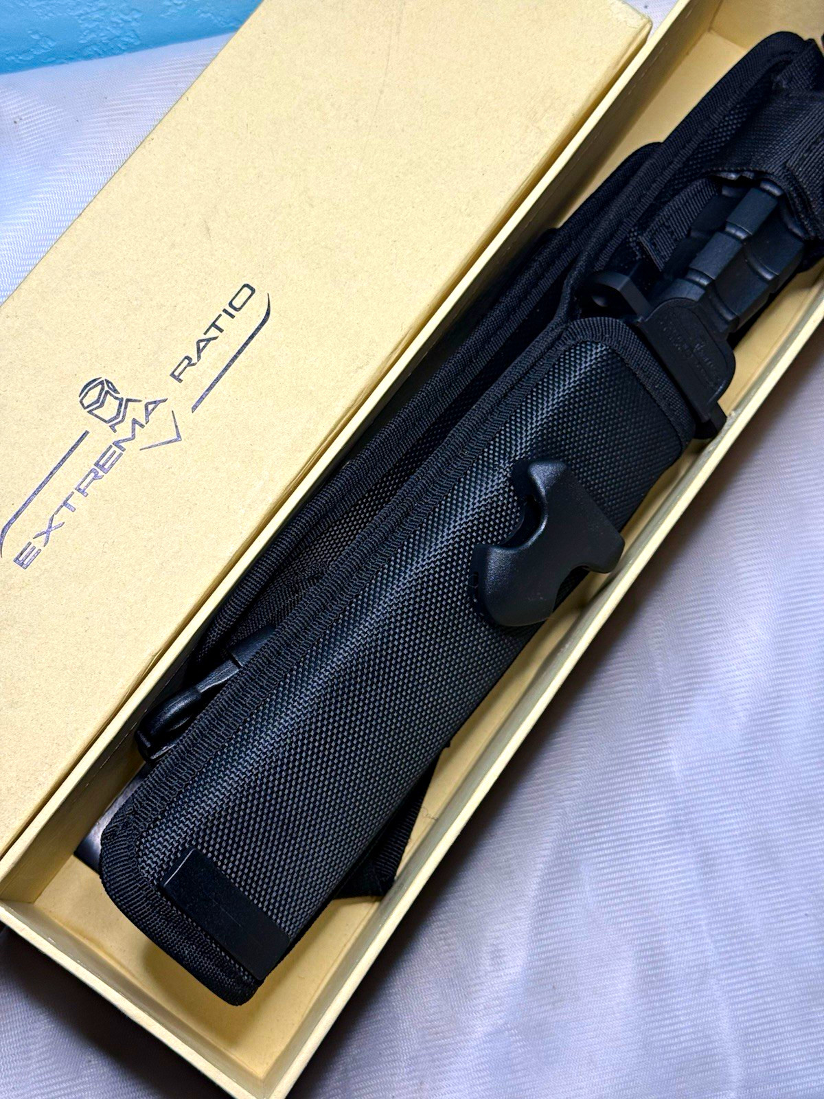 Extrema Ratio MK2.1 Black N690 Combat Knife Italy C0095S Box Sheath Rare