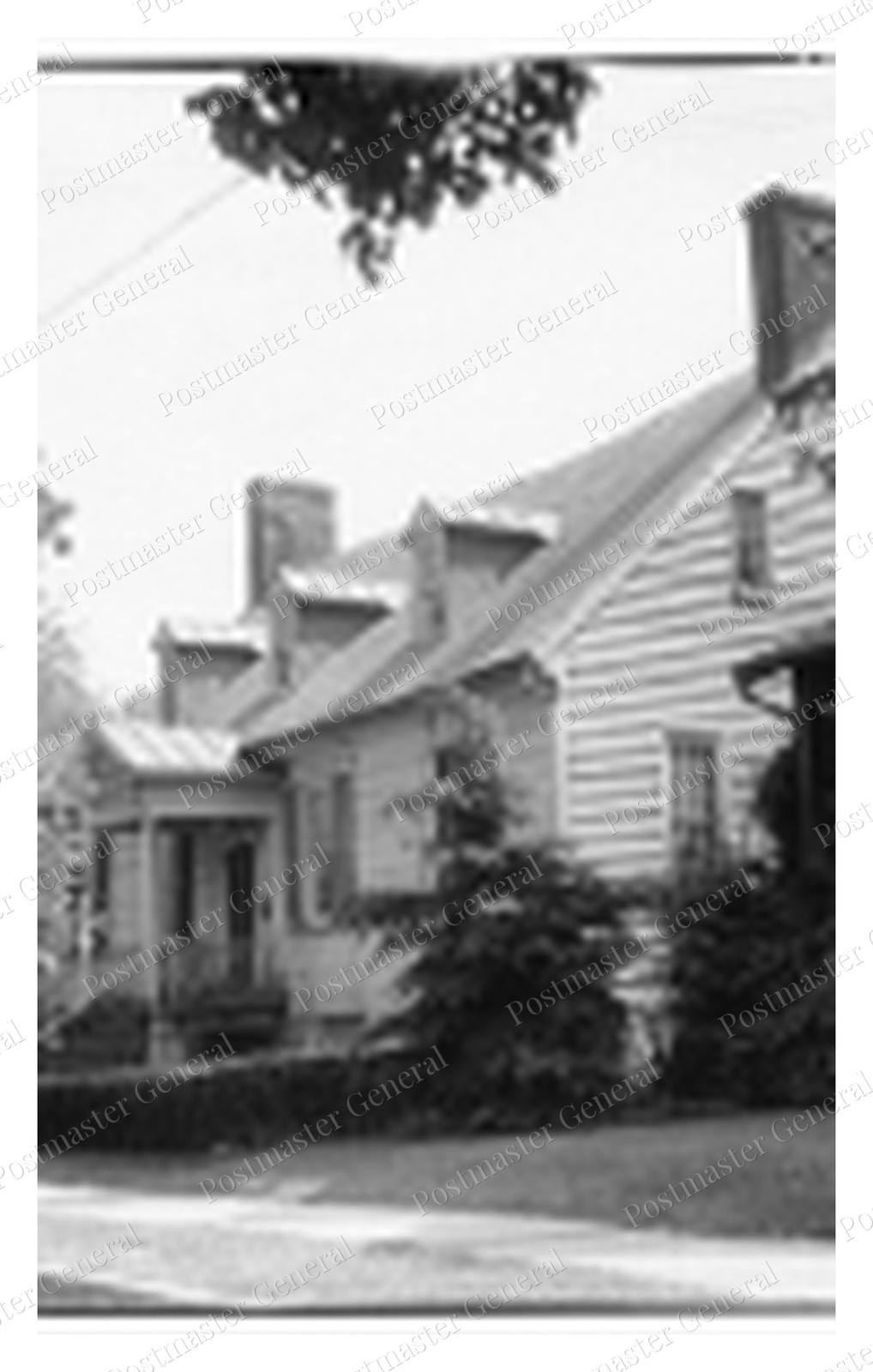 Fredericksburg Virginia Rising Sun Tavern Standard Postcard COPY RPPC