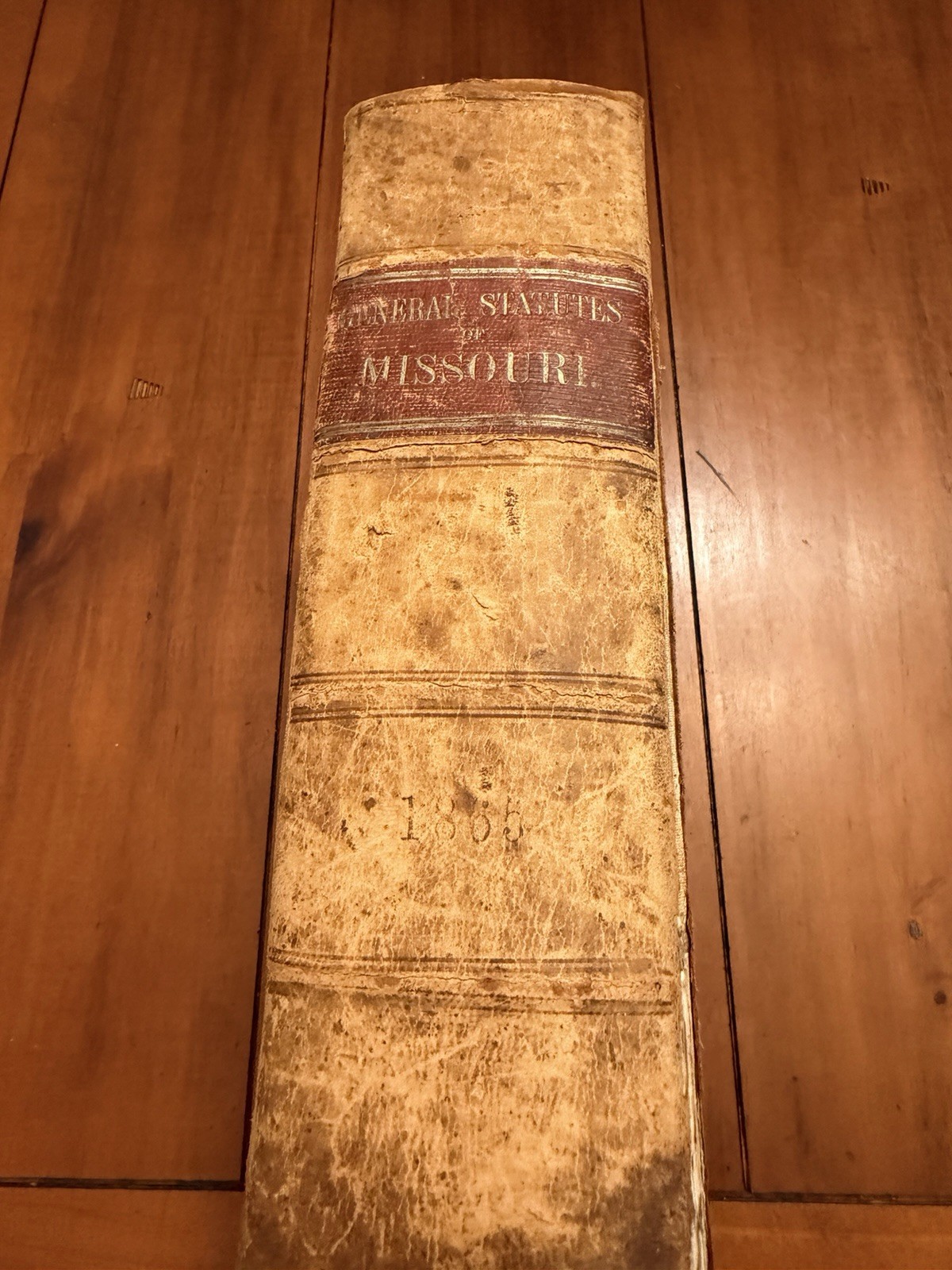 1866 Missouri Statutes + CIVIL WAR VETERAN Archive - 51st MO Inf. Benjamin Sale 1866 Missouri Statutes + CIVIL WAR VETERAN Archive - 51st MO Inf. Benjamin Sale
