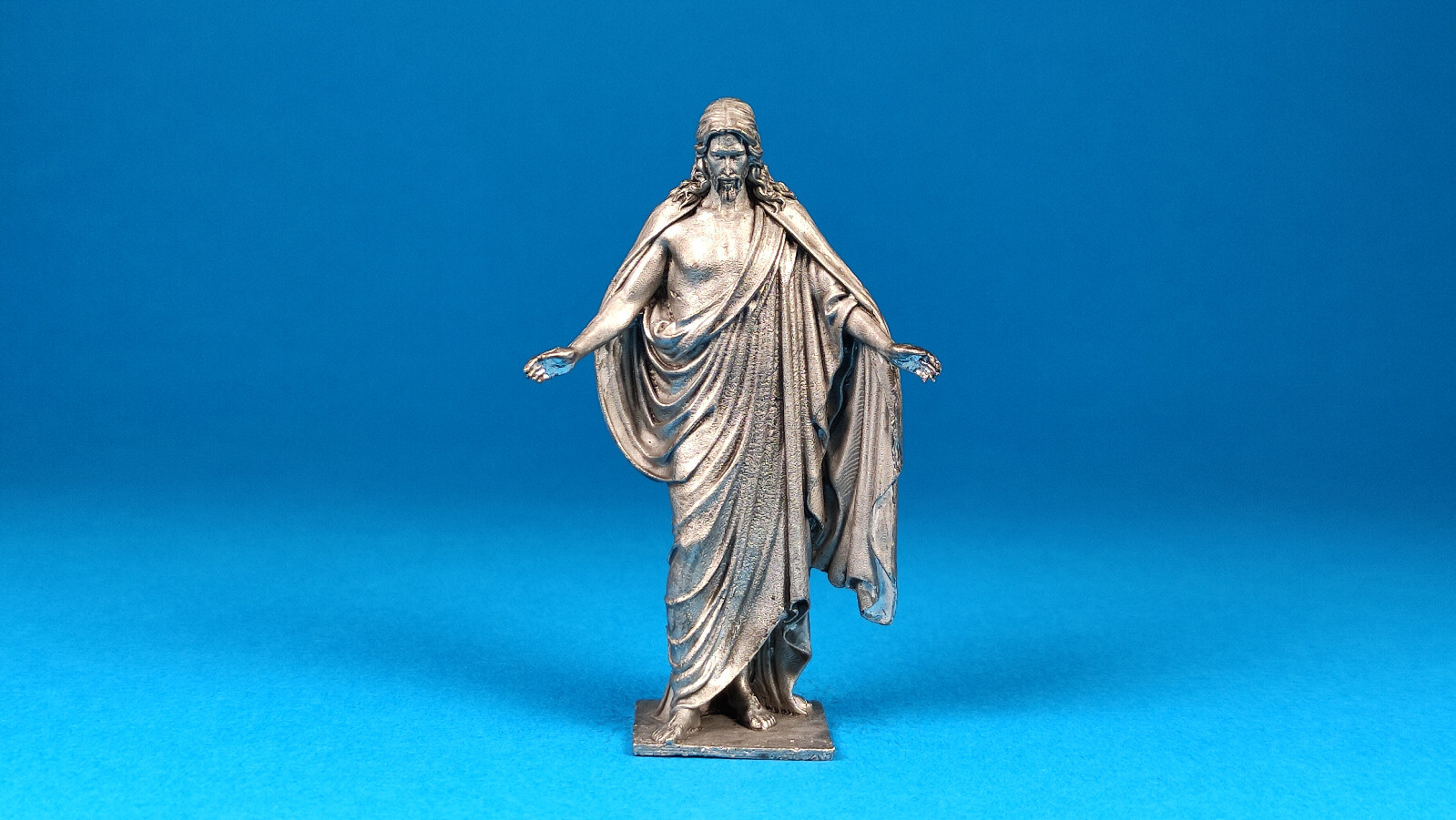 TIN miniature, figurine 54 mm Appearances of Christ to the disciples. Scale 1:32