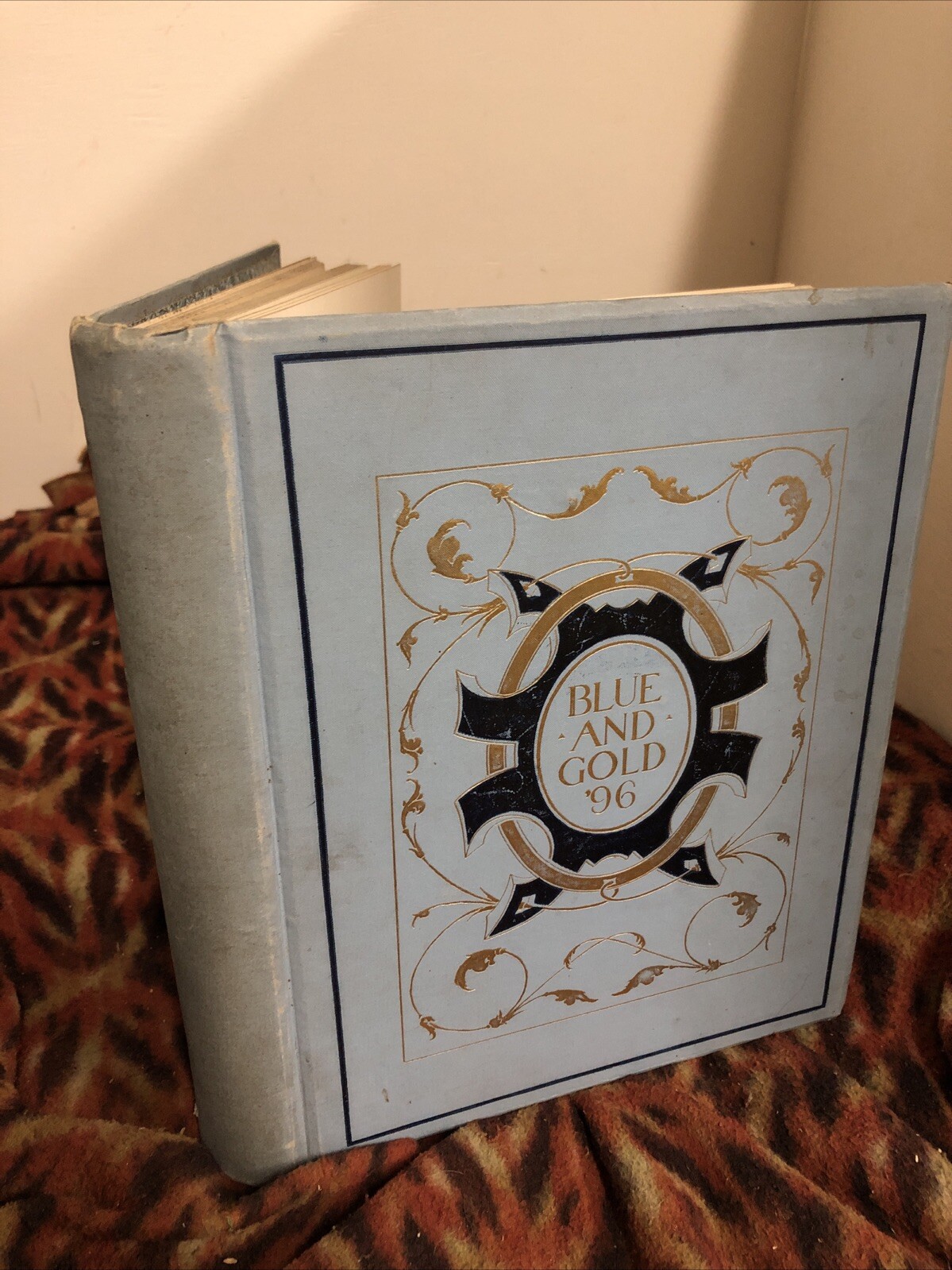 Blue And Gold UCLA Yearbook 1896 Hardcover Beta Thi Epsilon Fraternity Very Good