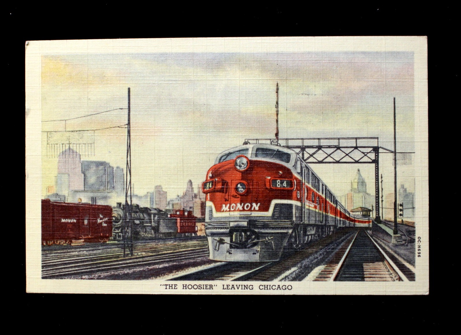 1950 LINEN POSTCARD 1950 LINEN POSTCARD
