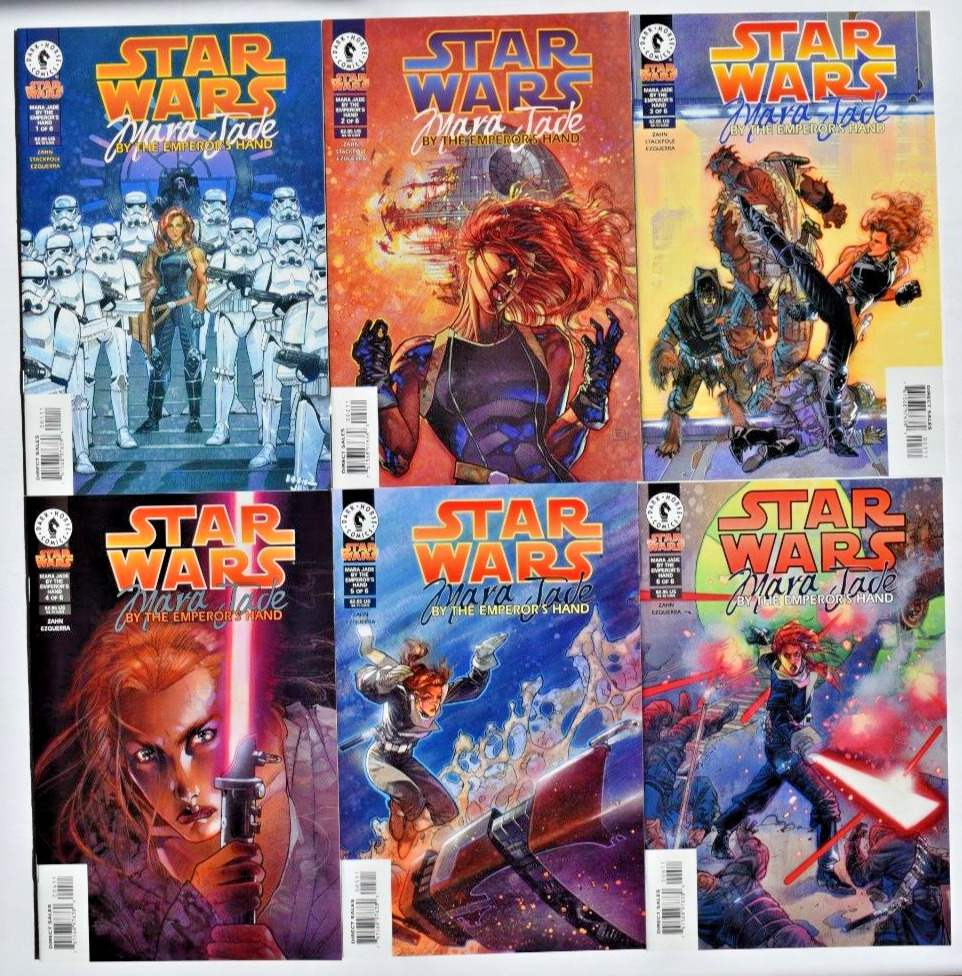 STAR WARS MARA JADE BY THE EMPEROR\'S HAND (1998) 6 ISSUE COMPLETE SET#1-6
