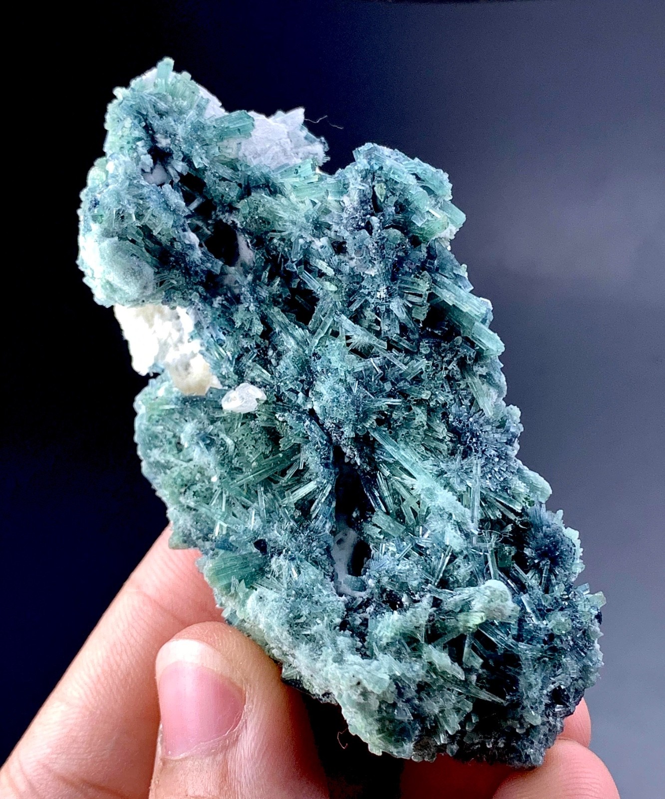 234 Carat Indicolite Tourmaline Crystal Specimen From Afghanistan