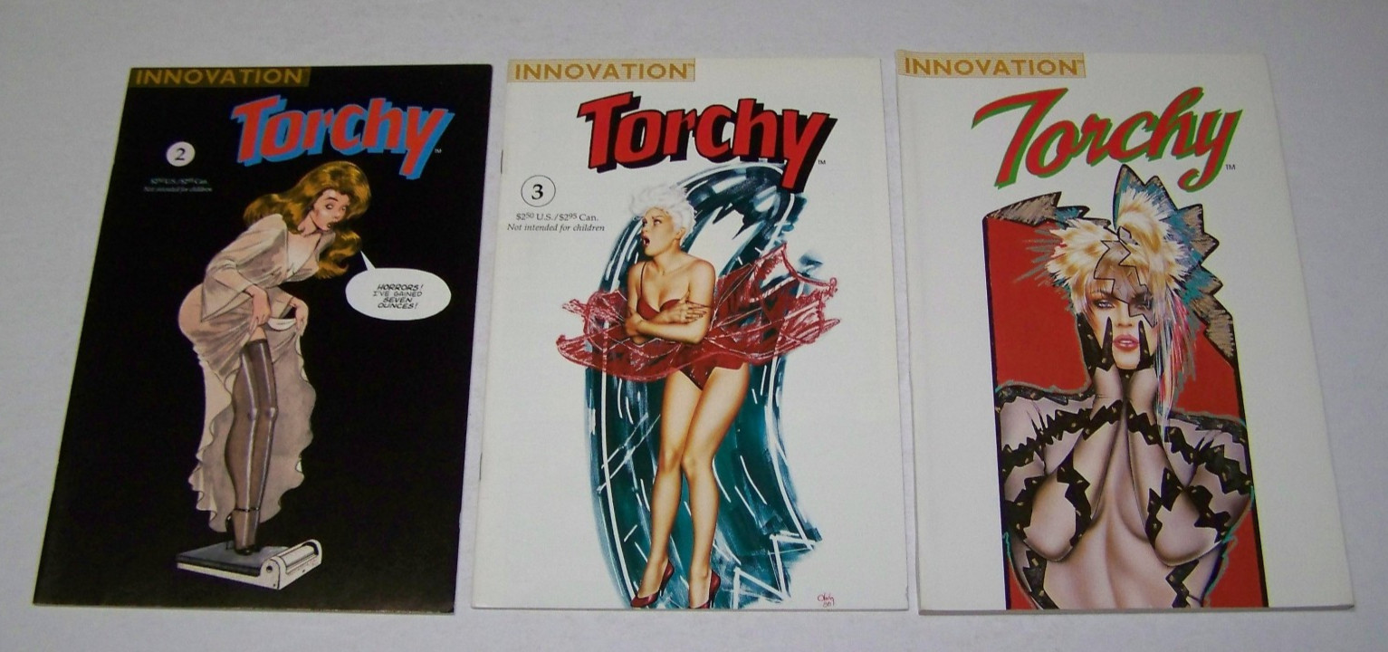 Torchy 2 and 3 and TRADEPAPERBACK TPB Bill Ward Olivia Good Girl Art