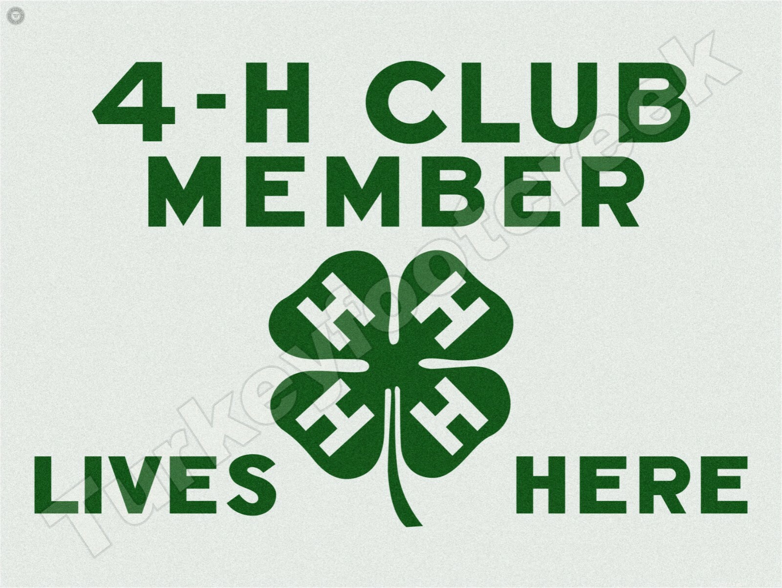 4-H CLUB MEMBER LIVES HERE  9\