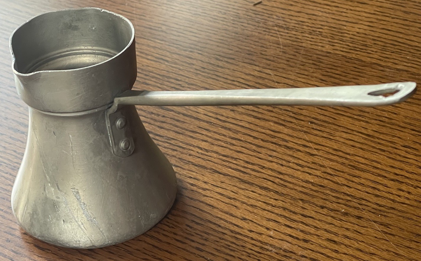 Vintage Tournus 1/4 Liter Measuring Cup Unis France Aluminium French