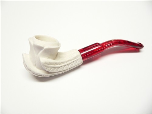 Imported Miniature Meerschaum Pipe - TULIP