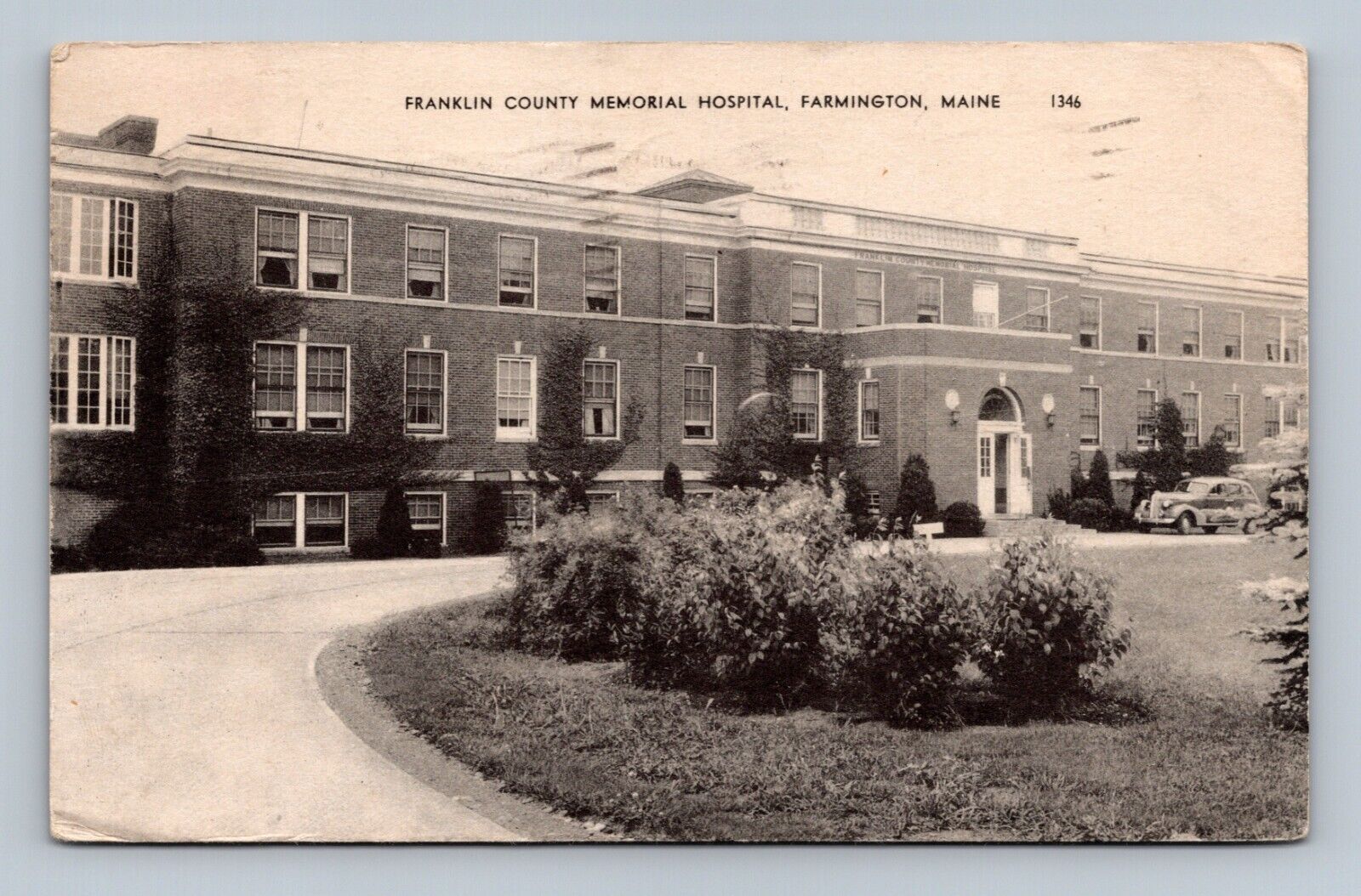 1950 Farmington ME Franklin County Memorial Hospital Maine