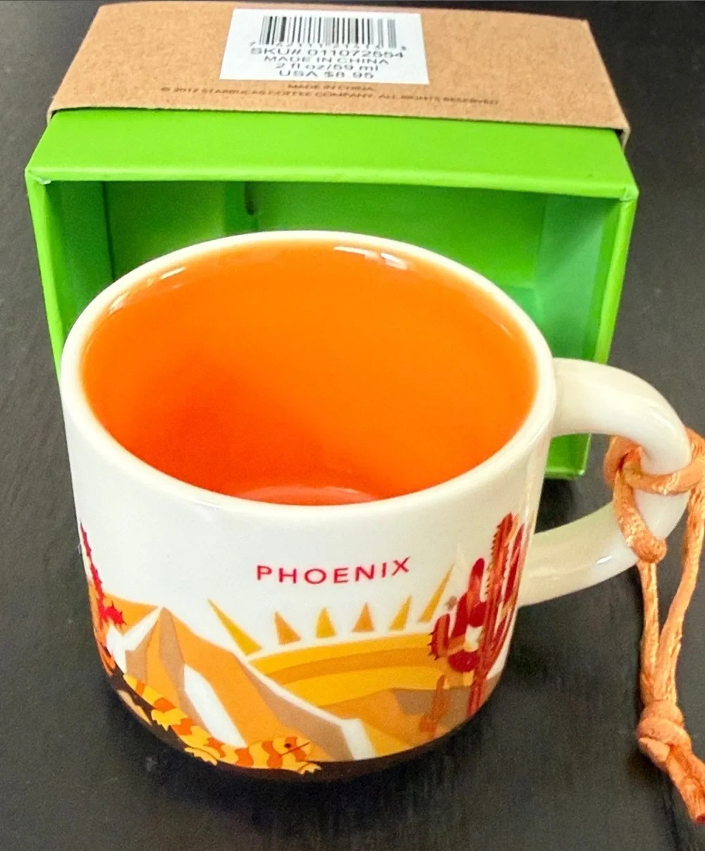 Starbucks YOU ARE HERE Phoenix Collector Ceramic Cup 2.0fl oz