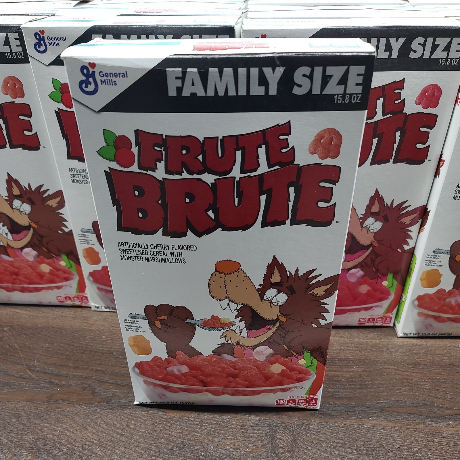 Unopened Monsters Cereal Kaws Frute Brute Cereal LIMITED EDITION 2022 halloween