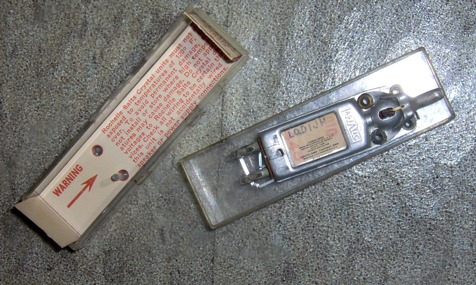 Vintage Astatic LQD-1J Pickup Cartridge Needle for Phonograph 33 & 78 rpm record