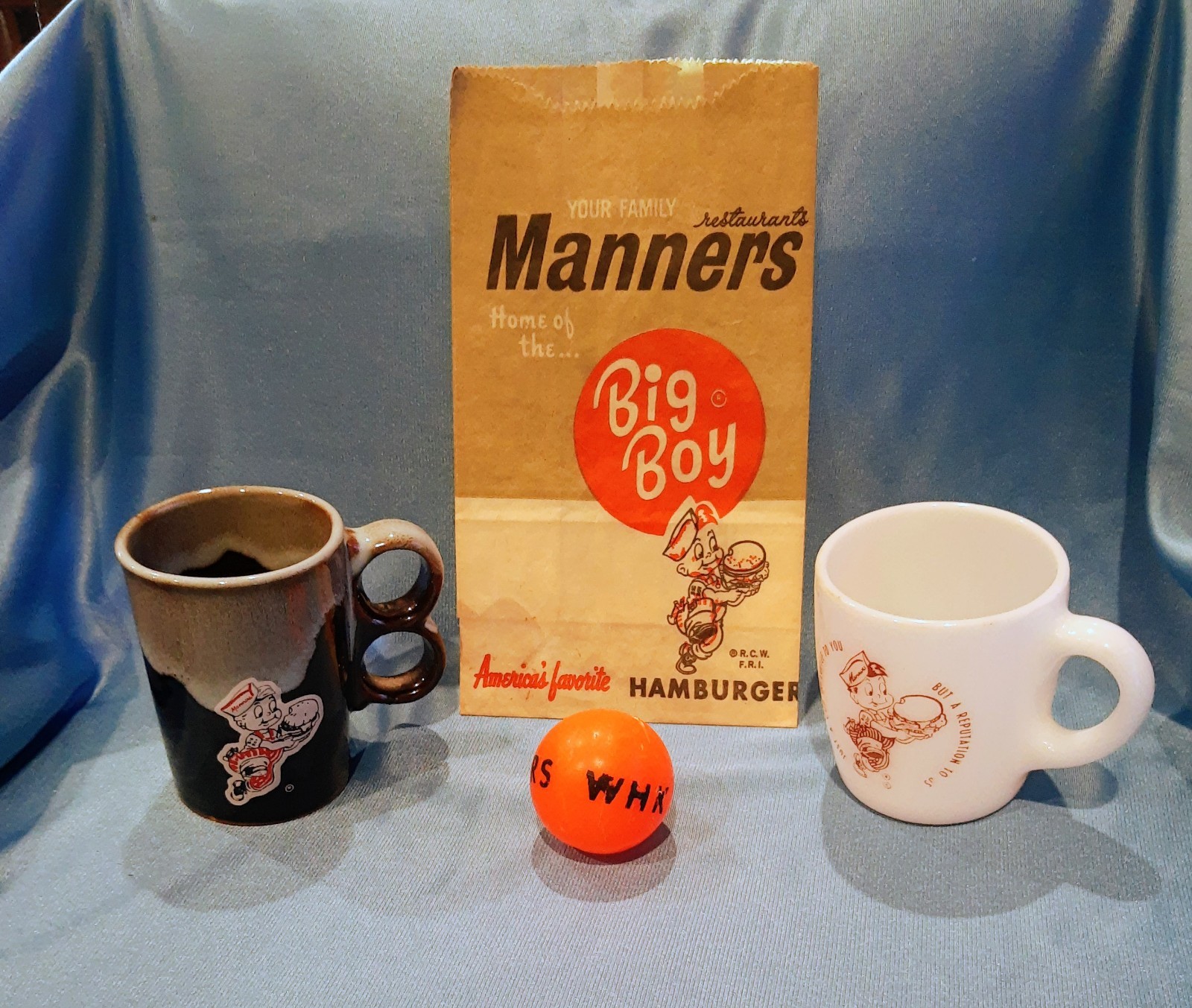 HTF Cleveland Oh Manners Big Boy Advertising Lot