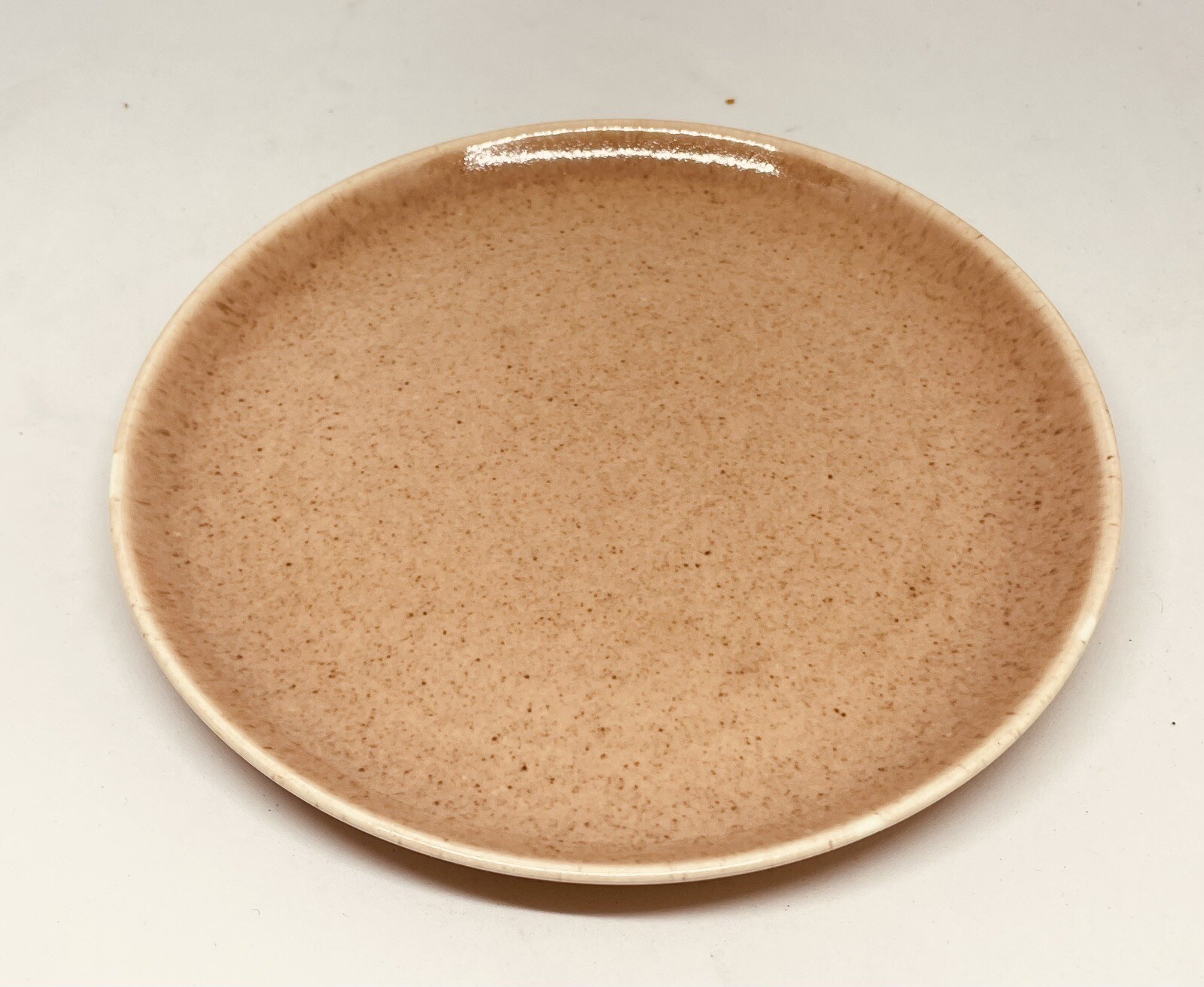 RUSSEL WRIGHT BREAD SIDE PLATE PINK SALMON ROUND 6 INCH
