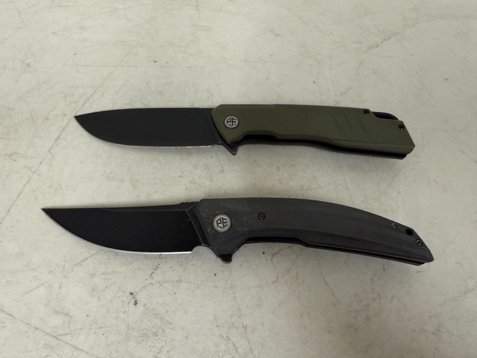 WE Knife Co. Mote WE2001 Olive Green G10 Black Blade