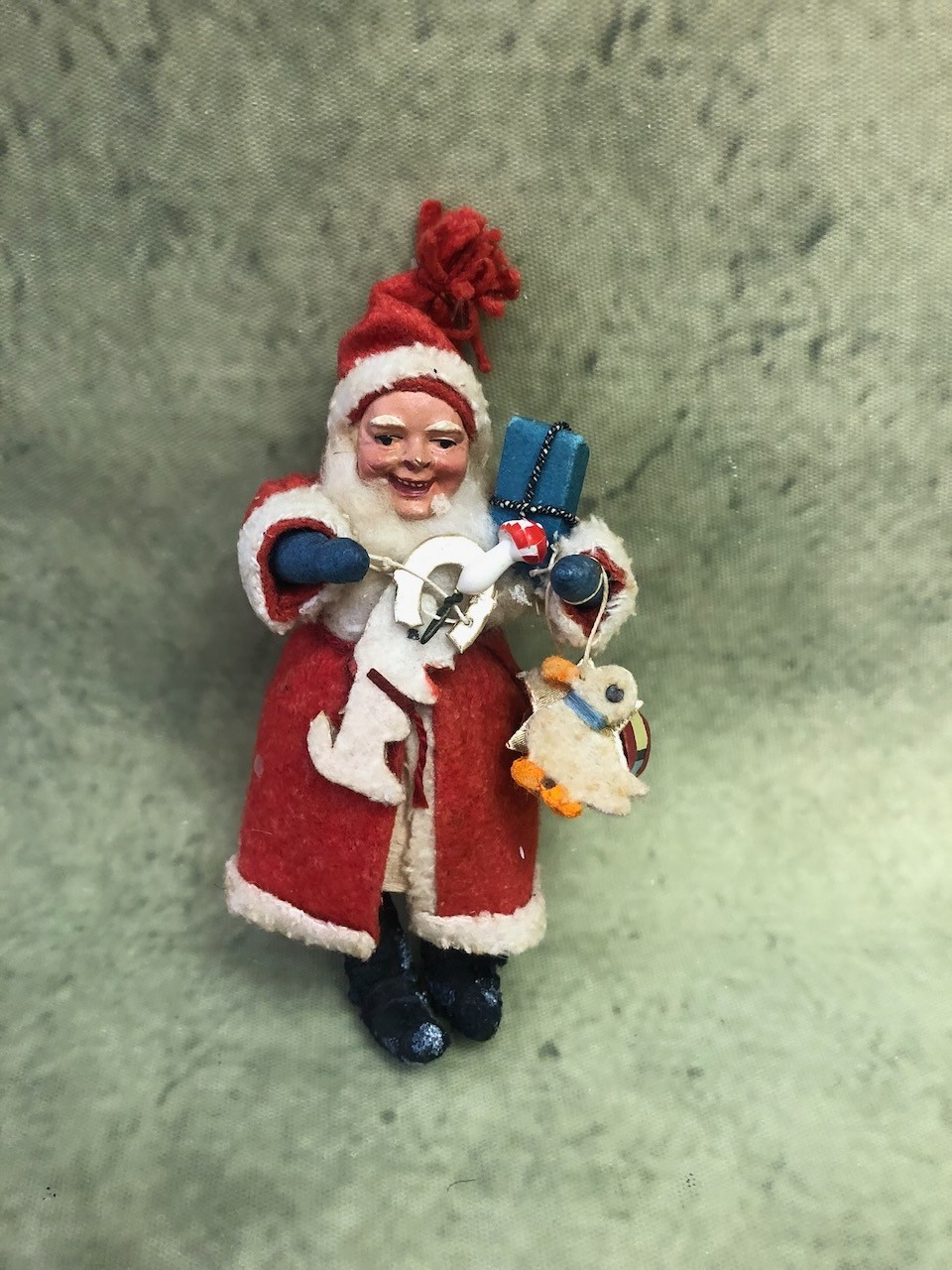 Antique German Spun Cotton Belsnickle Doll 5 Antique German Spun Cotton Belsnickle Doll 5