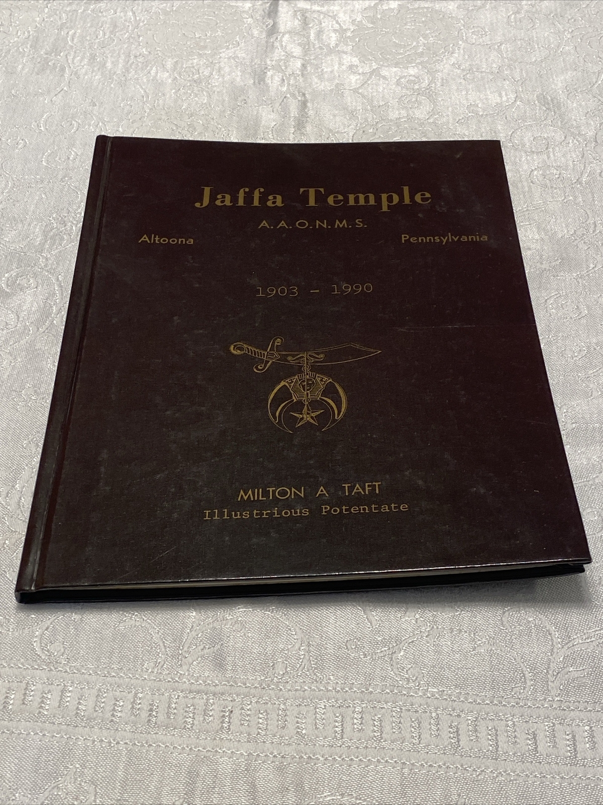 JAFFA Temple AAONMS 1990 Yearbook - Altoona, PA
