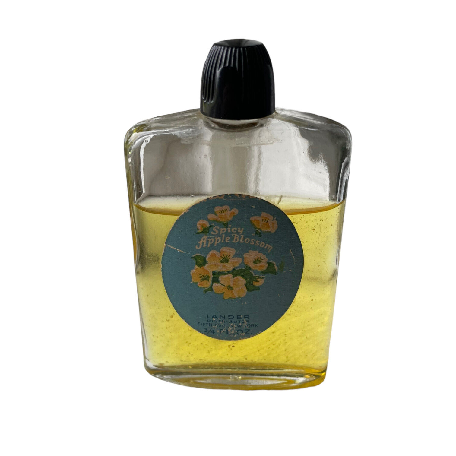 Vintage Lander Spicy Apple Blossom Toilet Water Splash Perfume .75 fl oz 70%Full